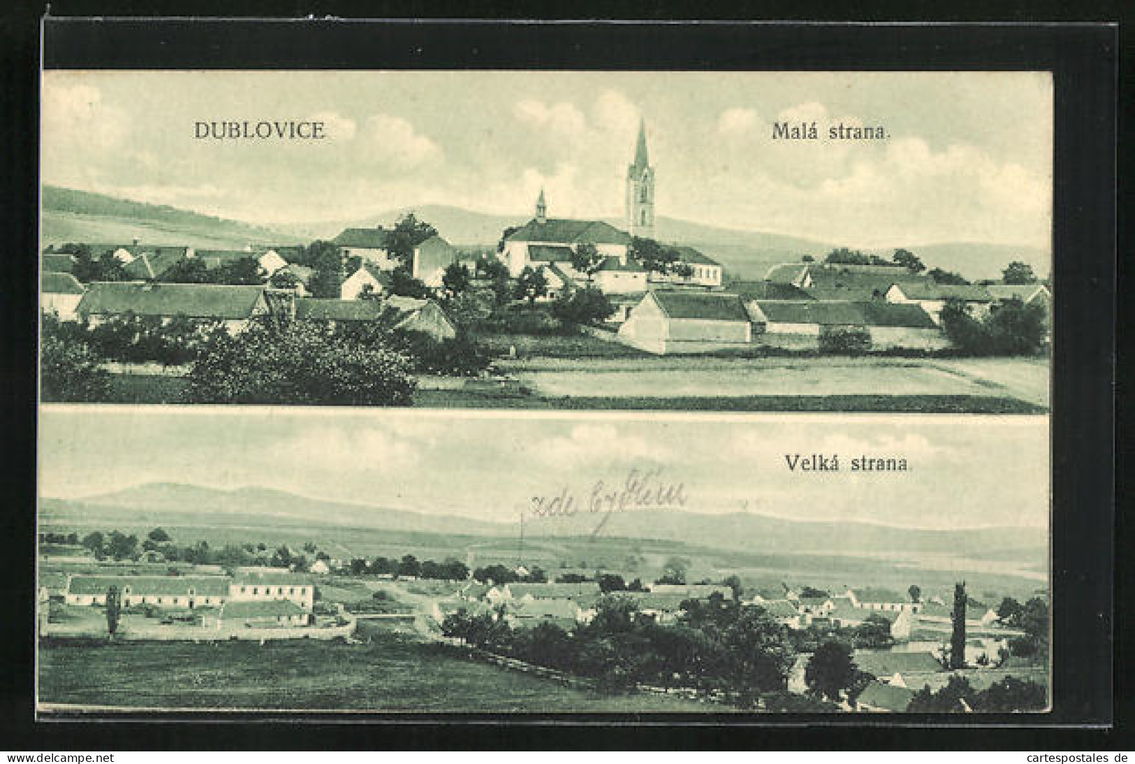 AK Dublovice, Malá Strana, Velká Strana  - Czech Republic