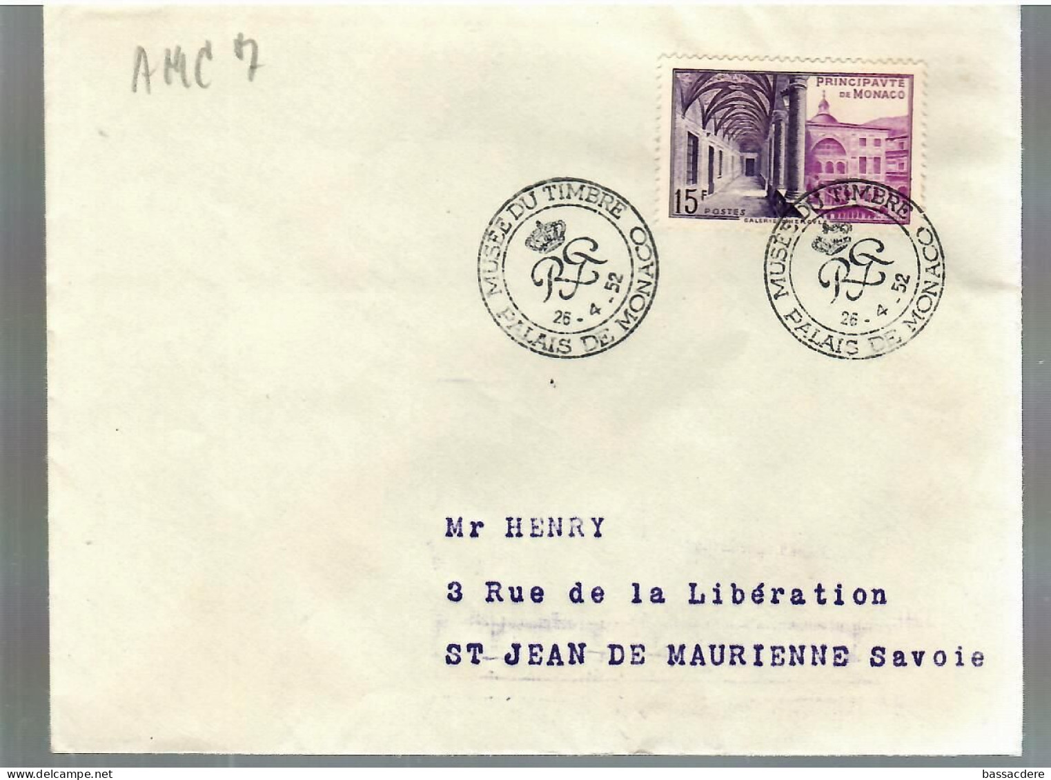 80219 -  MUSEE DU TIMBRE - Briefe U. Dokumente