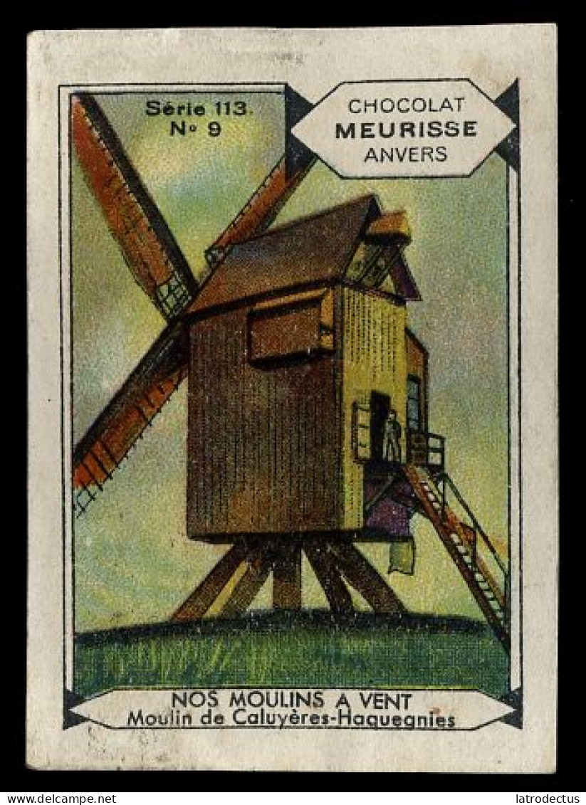 Meurisse - Ca 1930 - 113 - Nos Moulins à Vent, Wind Mills - 9 - Moulin De Caluyères-Haquenies - Altri & Non Classificati