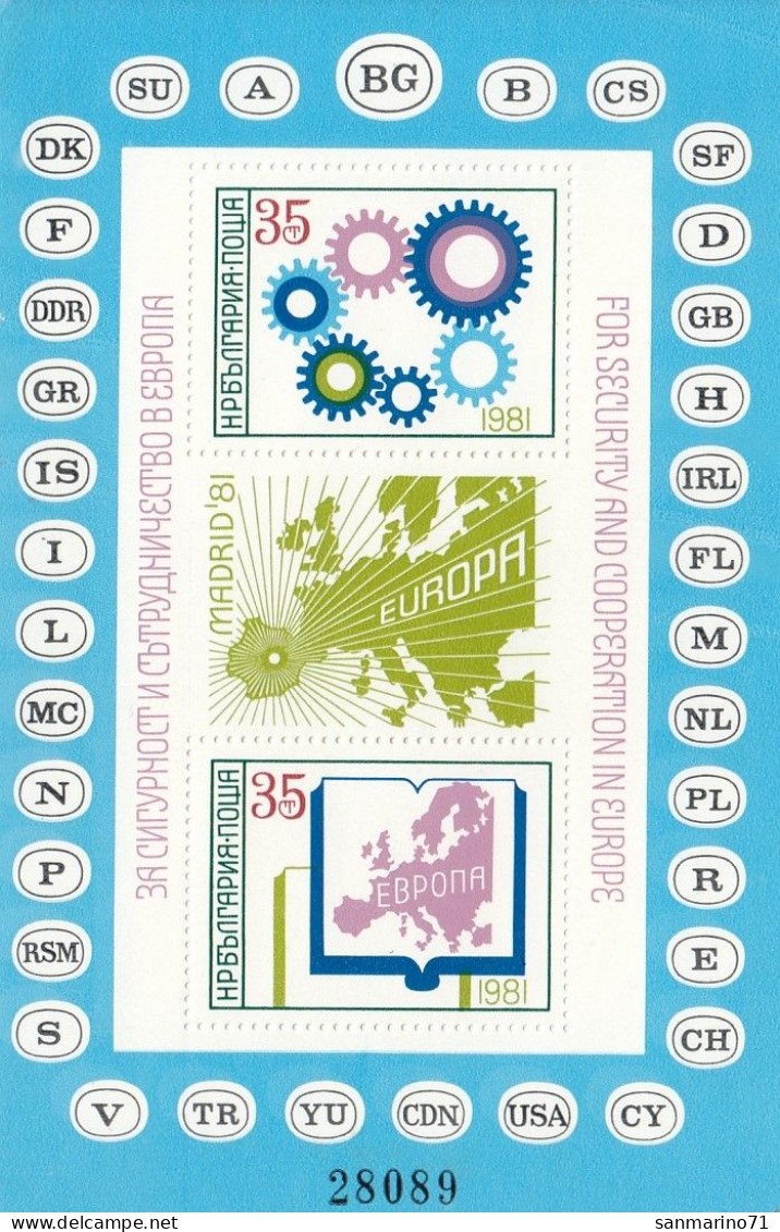 BULGARIA Block 117,unused - Non Classés