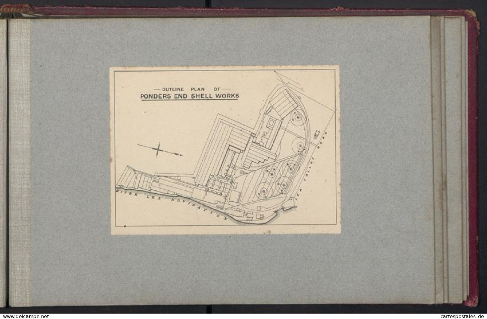 Fotoalbum M. 10 Fotografien, Ponders End Shell Works Middlesex, London-Enfield, Munitionsfabrik, David Lloyd George 19  - Albums & Collections