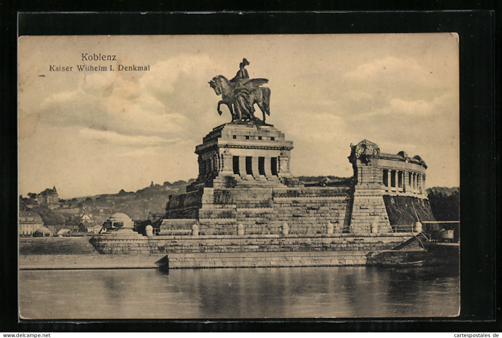 AK Koblenz, Kaiser Wilhelm I. Denkmal  - Other & Unclassified