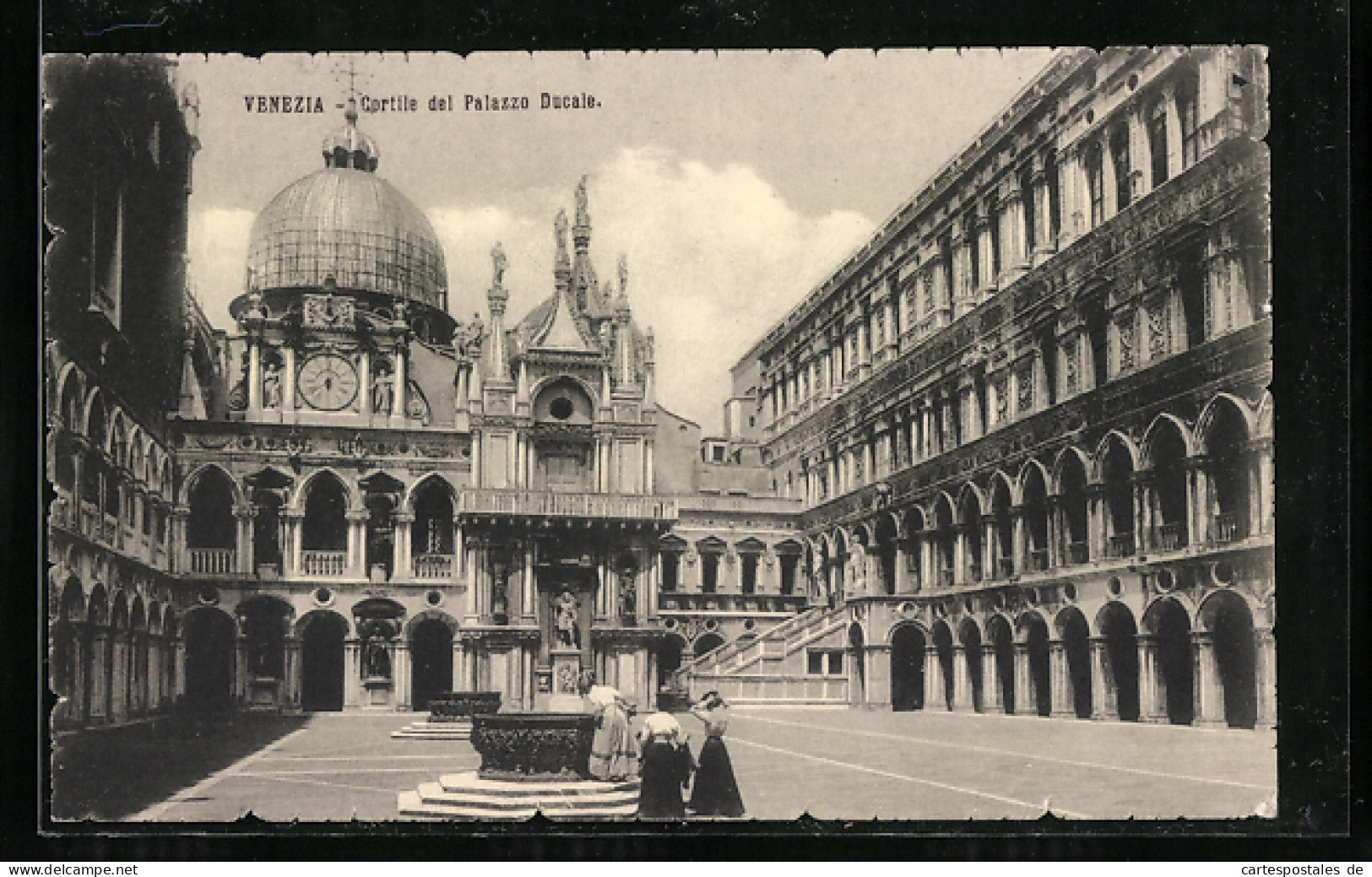 AK Venezia, Cortile Del Palazzo Ducale  - Other & Unclassified