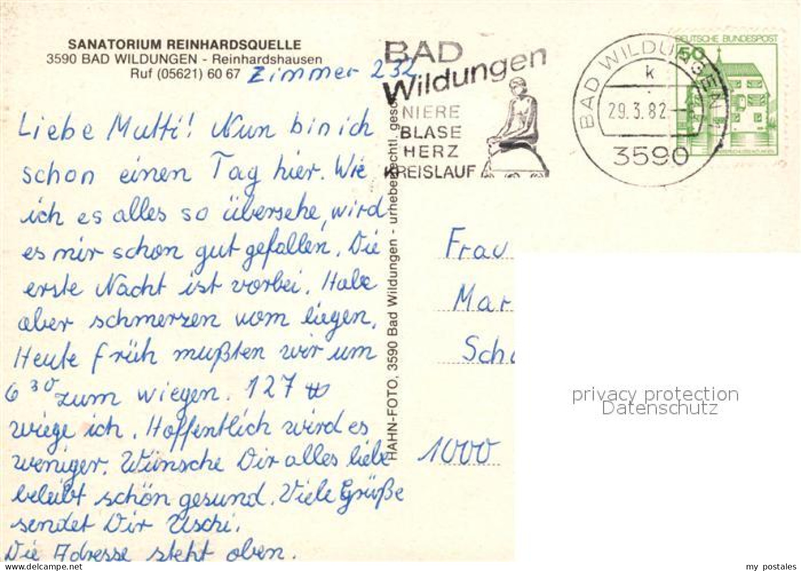 73107292 Bad Wildungen Sanatorium Reinhardsquelle Bad Wildungen - Bad Wildungen
