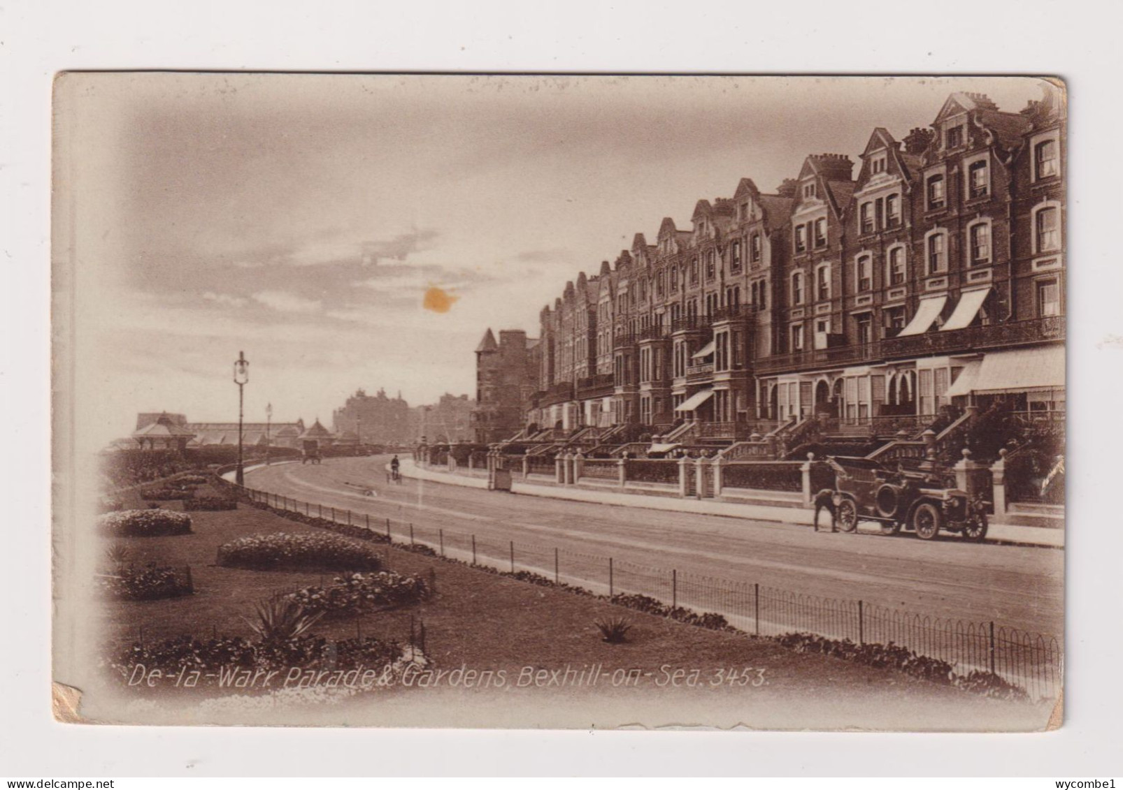 ENGLAND - Bexhill On Sea Warr Parade And Gardens Used Vintage Postcard - Otros & Sin Clasificación