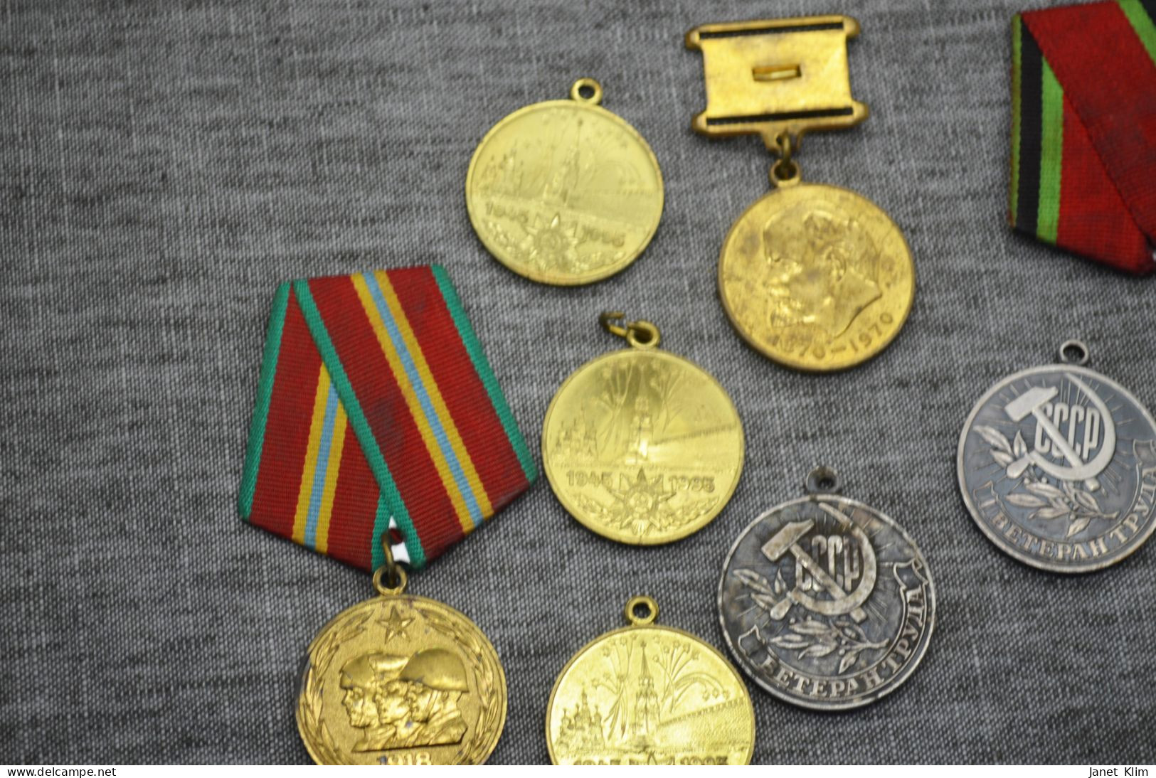 Vintage Lot Ussr Medals - Russie