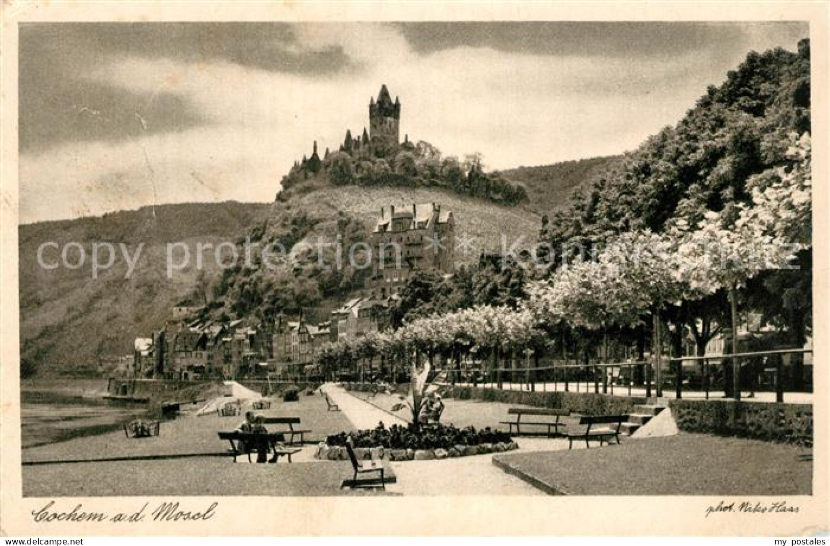 73107010 Cochem Mosel Teilansicht Mit Burg Cochem Mosel - Cochem