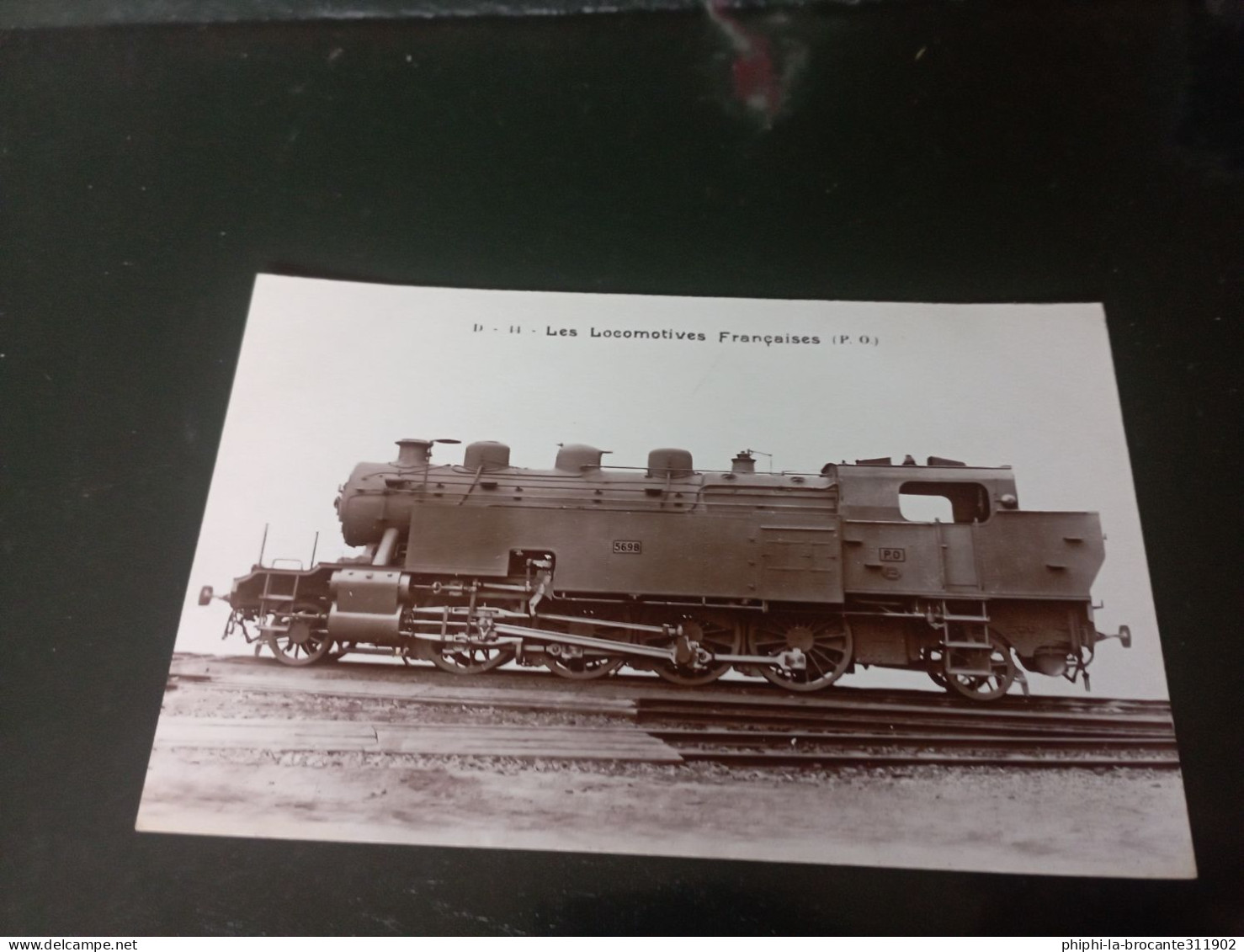 B1/292- Les Locomotives Françaises ( P.O.) - Trains