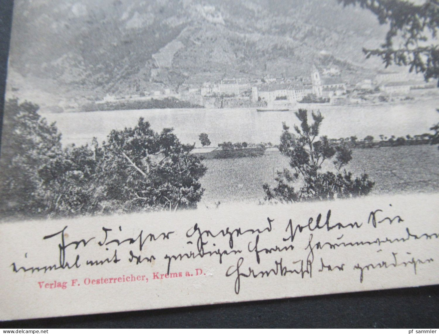 AK Österreich Um 1900 Dürnstein An Der Donau Mit Strichstempel Krems An Der Donau - Krems An Der Donau