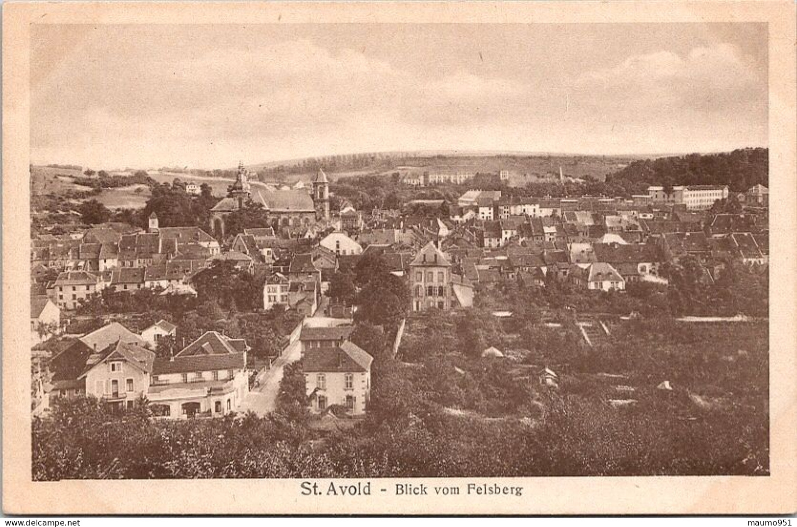 57 SAINT AVOLD - BLICK VOM FELSBERG - Saint-Avold