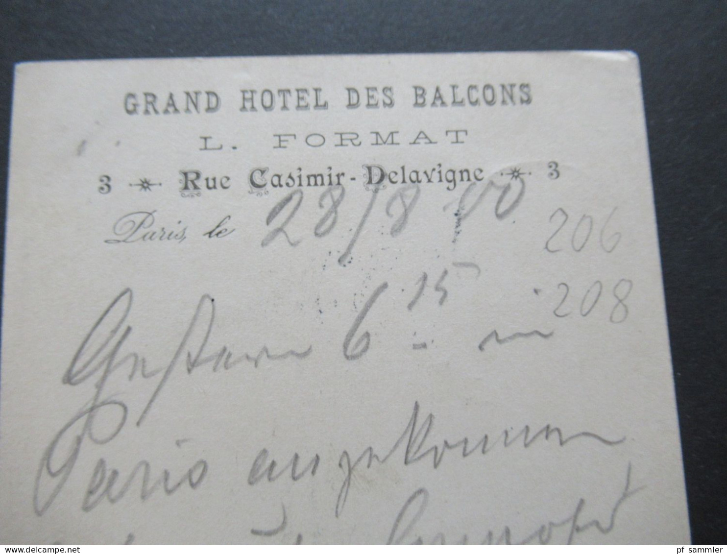 AK Frankreich Weltausstellung Exposition de 1900 pigeonnier Japon mit Druck Grand Hotel des Balcons L. Format Paris