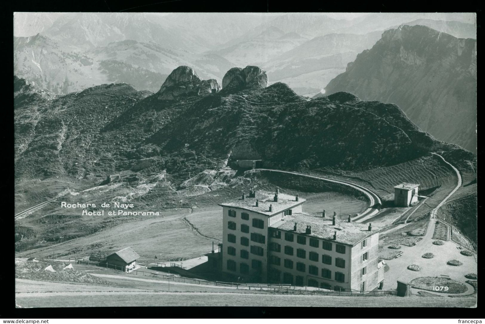 15020 - SUISSE -  ROCHERS DE NAYE - Hôtel Et Panorama - Roche