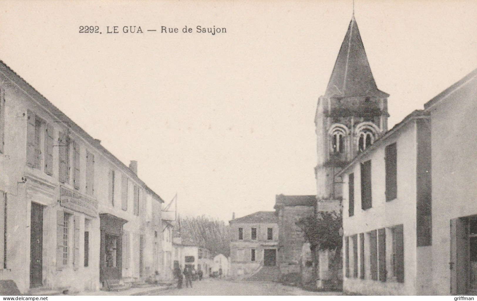 LE GUA RUE DE SAUJON L'EGLISE TBE - Saint-Georges-de-Didonne