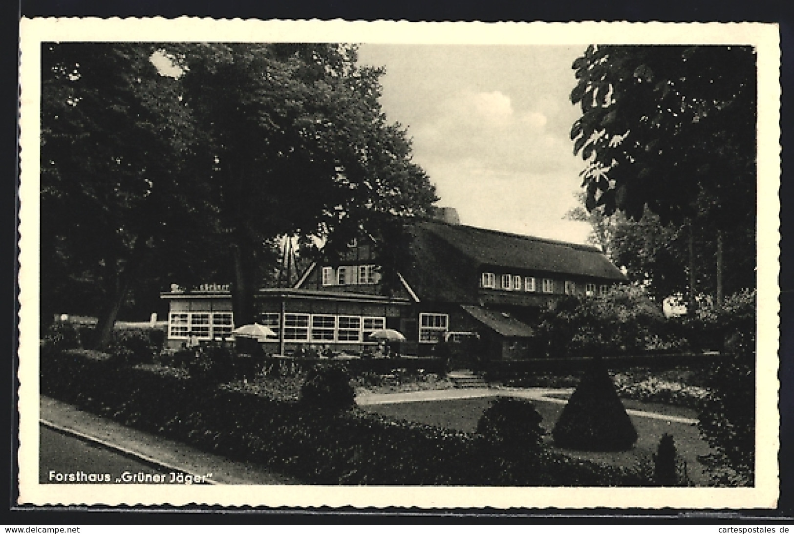 AK Geesthacht, Restaurant Forsthaus Grüner Jäger  - Hunting