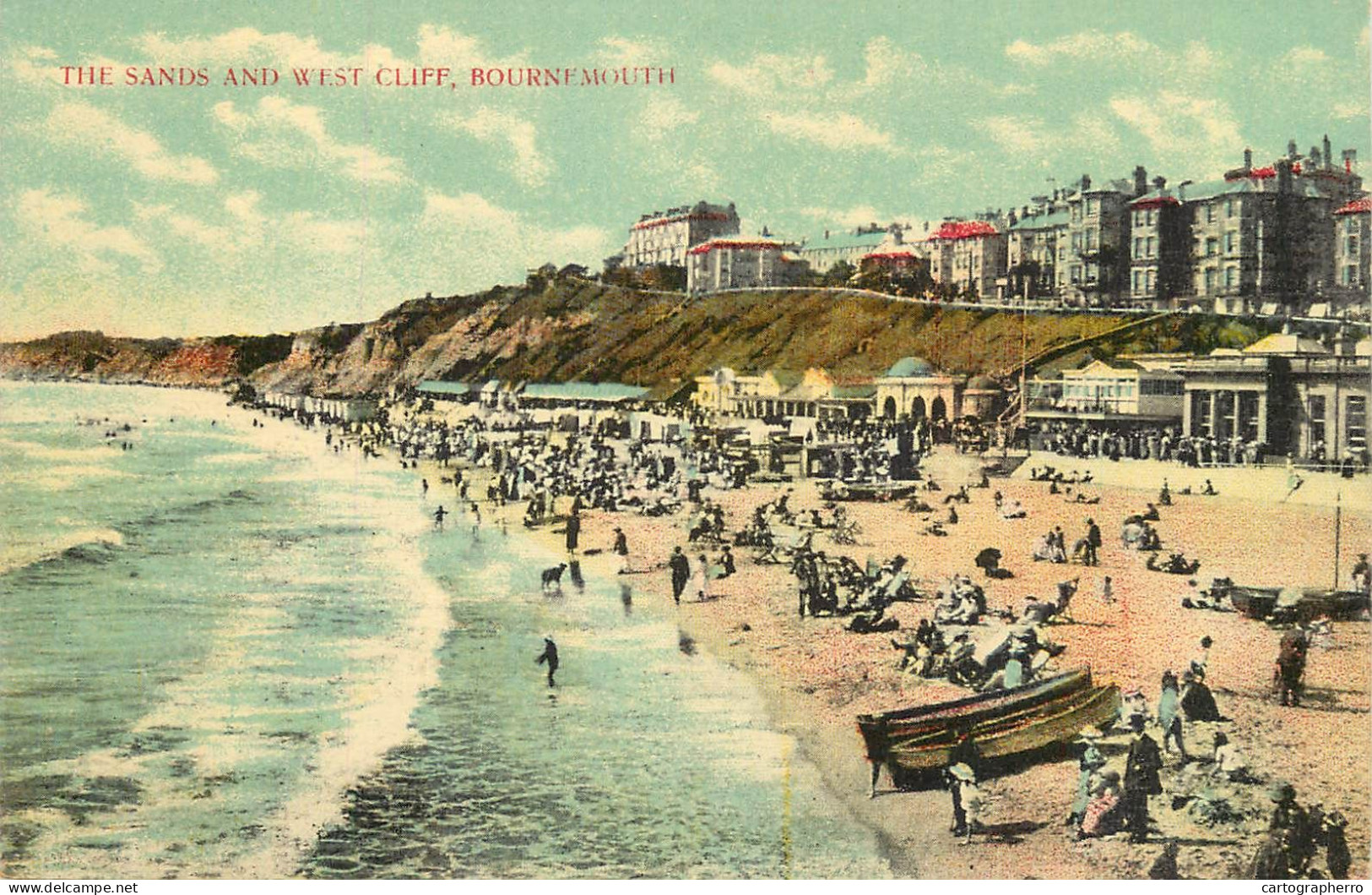England Bournemouth The Sands & West Cliff - Bournemouth (depuis 1972)
