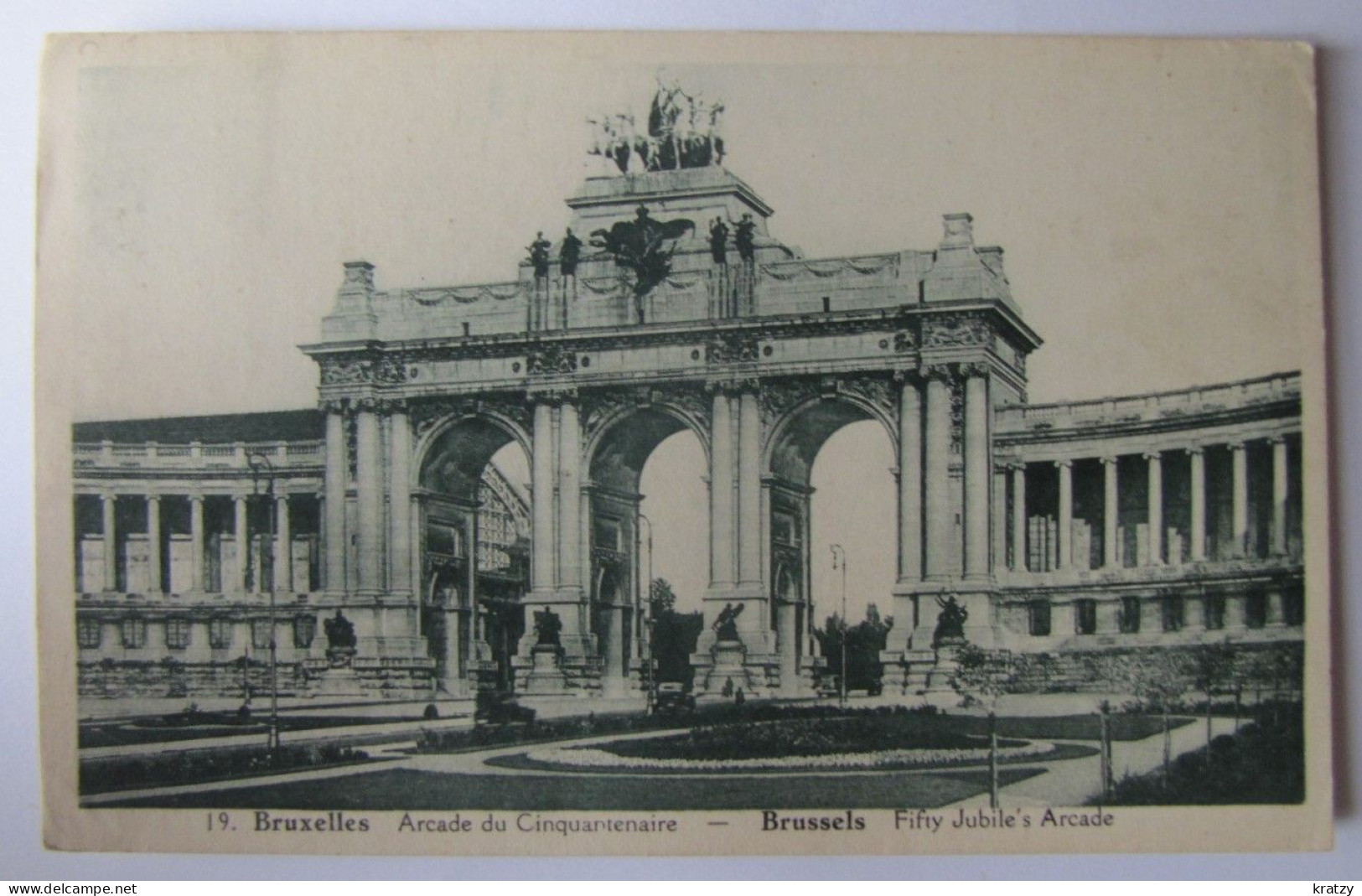 BELGIQUE - BRUXELLES - Arcade Du Cinquantenaire - Monumenten, Gebouwen