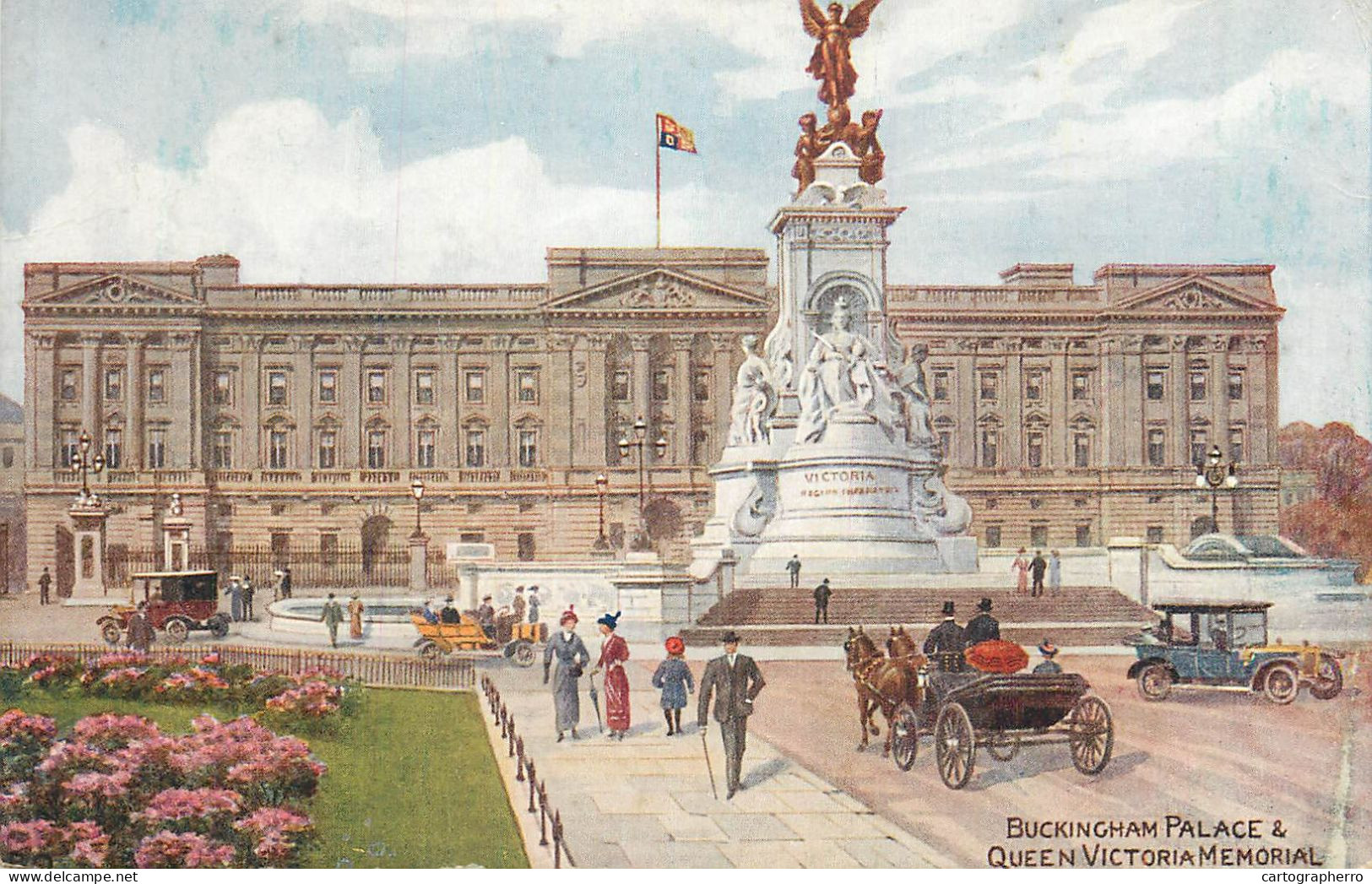 England London Buckingham Palace & Queen Victoria Memorial - Buckingham Palace
