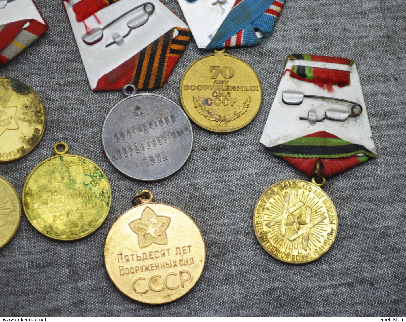 Vintage Lot ussr medals
