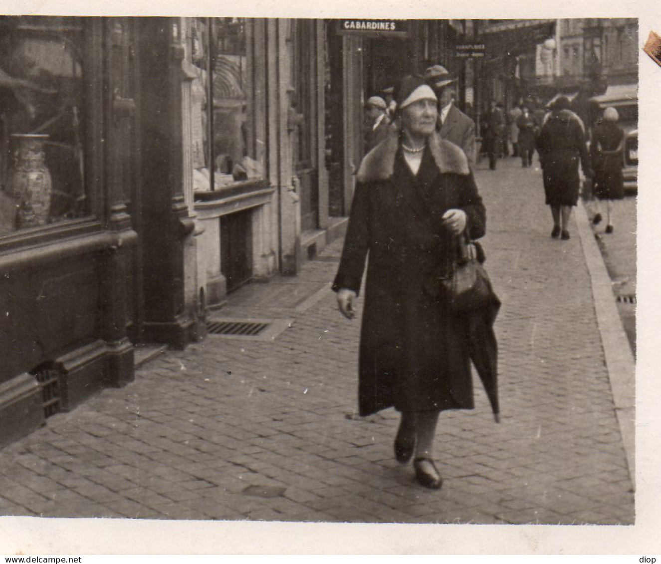 Photographie Photo Vintage Snapshot Marche Li&egrave;ge Rue Vinave D&#039;Ile - Places