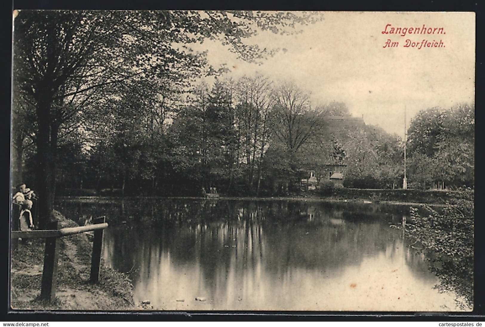 AK Langenhorn, Am Dorfteich  - Noord