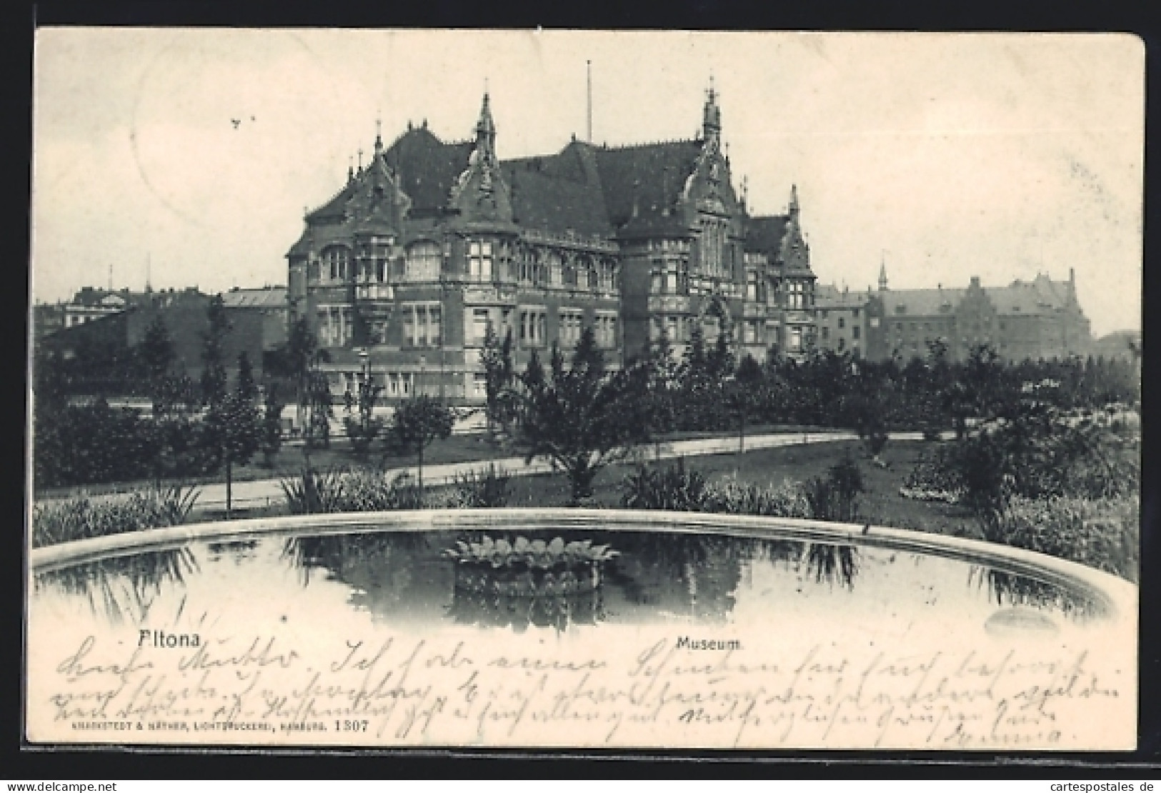 AK Hamburg-Altona, Museum Am Kaiserplatz  - Altona