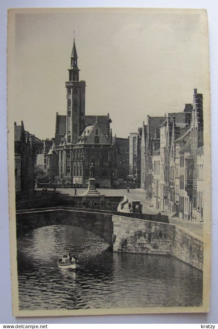 BELGIQUE - FLANDRE OCCIDENTALE - BRUGES - Le Quai Vert - 1955 - Brugge