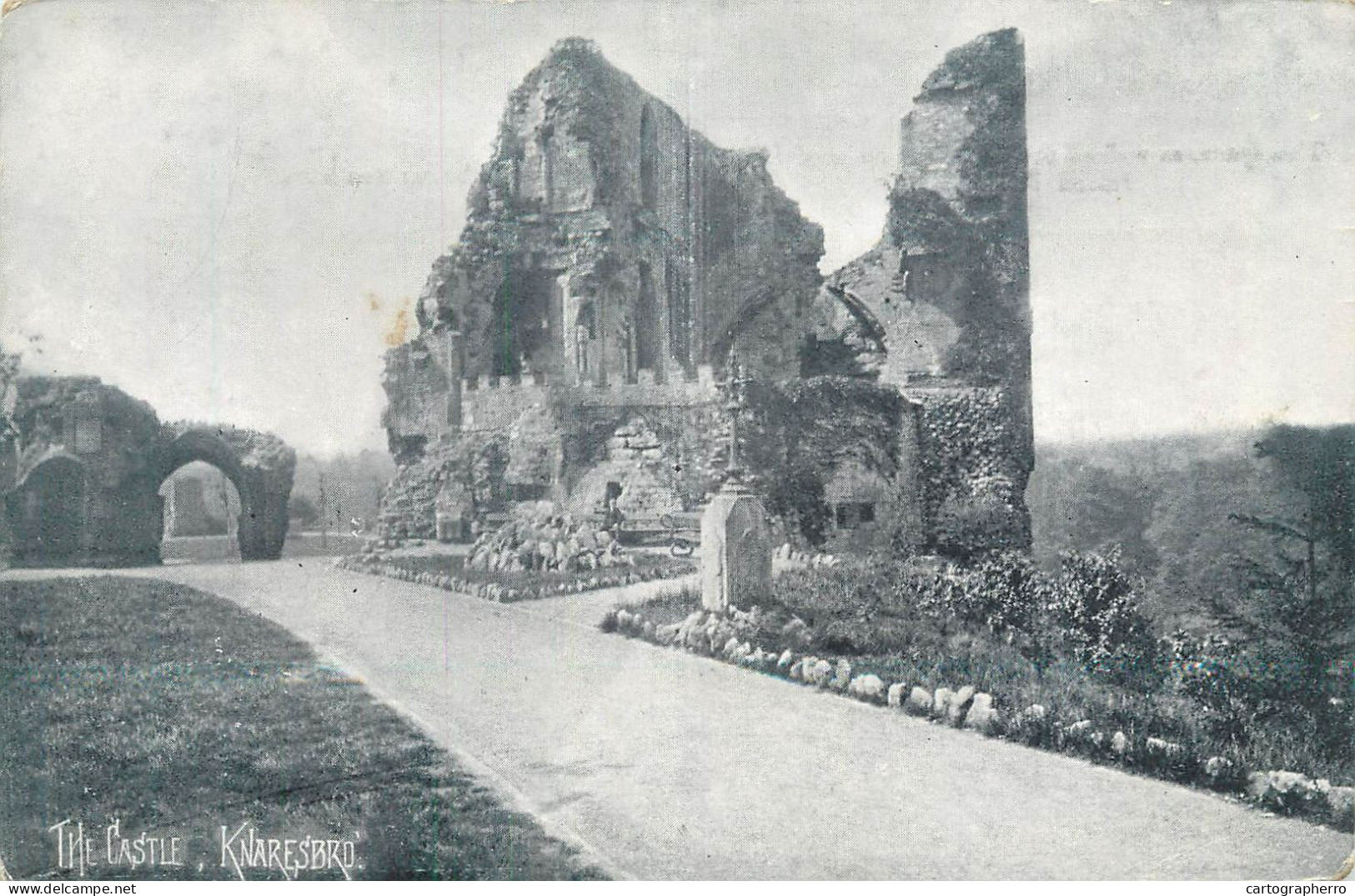 England Knaresbro Castle Ruins Historical Landmark - Andere & Zonder Classificatie