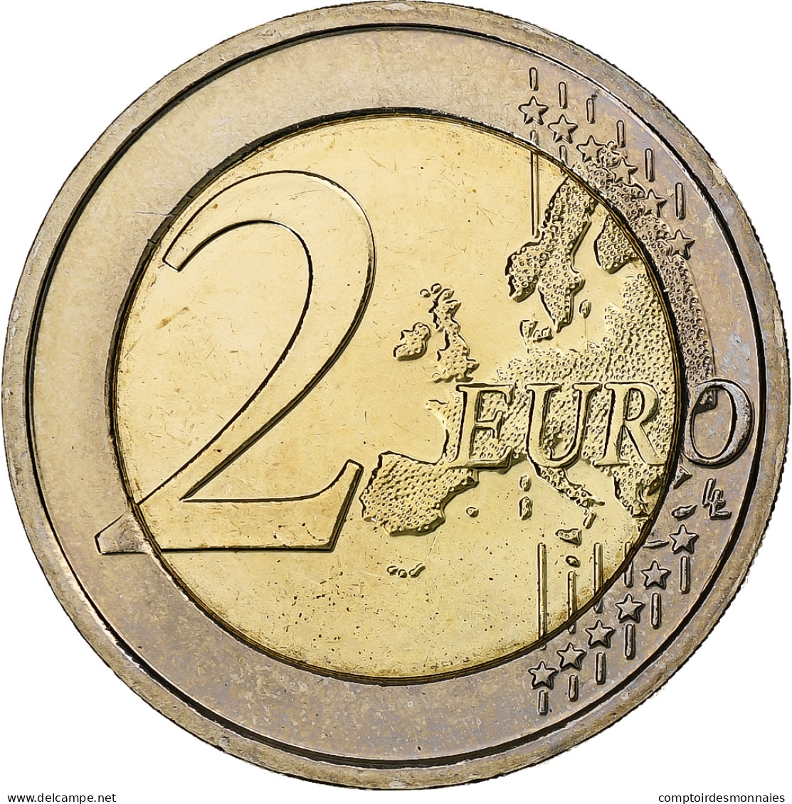Belgique, 2 Euro, 150 Ans De La Croix Rouge, 2014, Bruxelles, Bimétallique - België