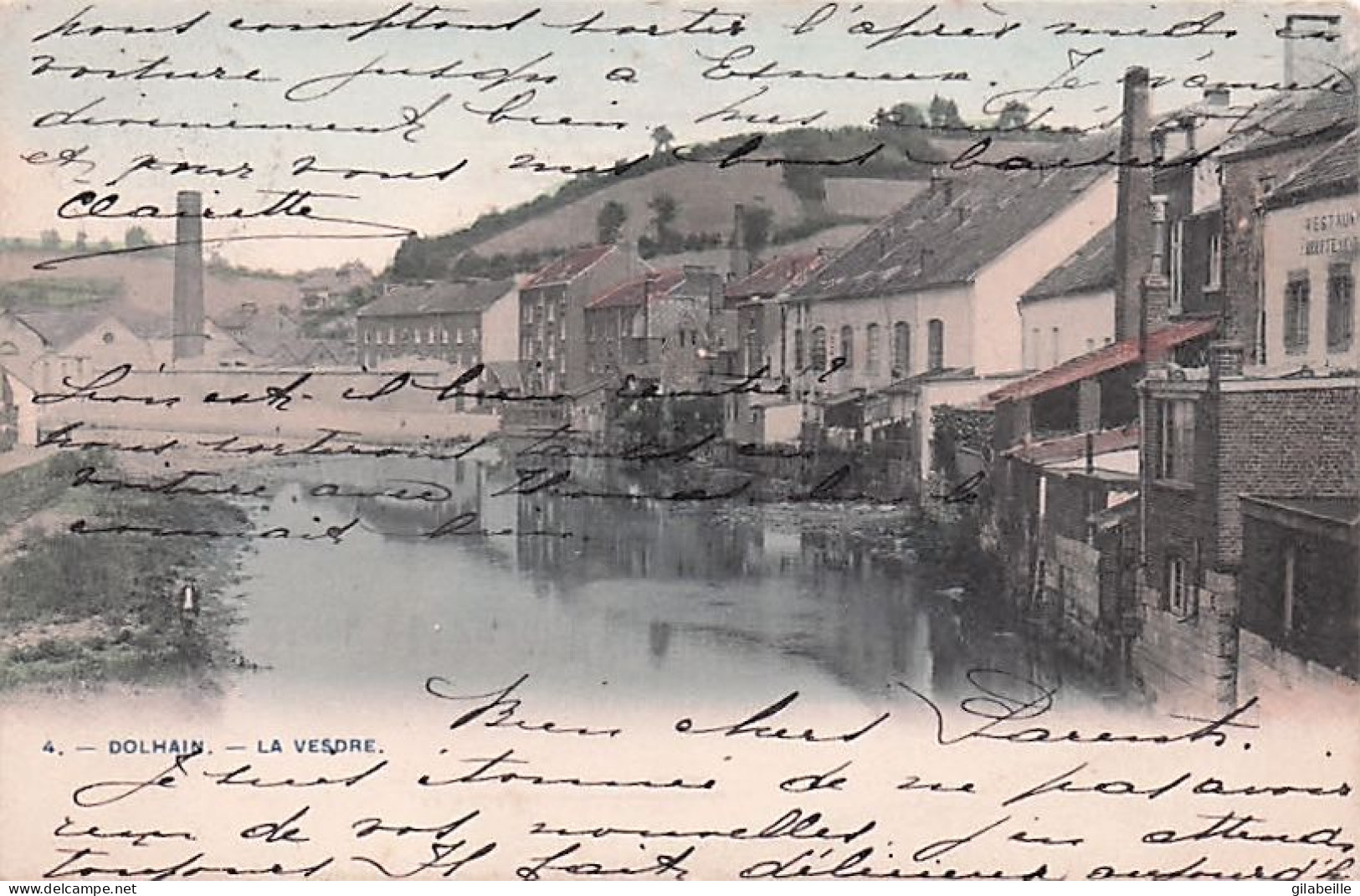 Limbourg - DOLHAIN - La Vesdre - 1905 - Andere & Zonder Classificatie