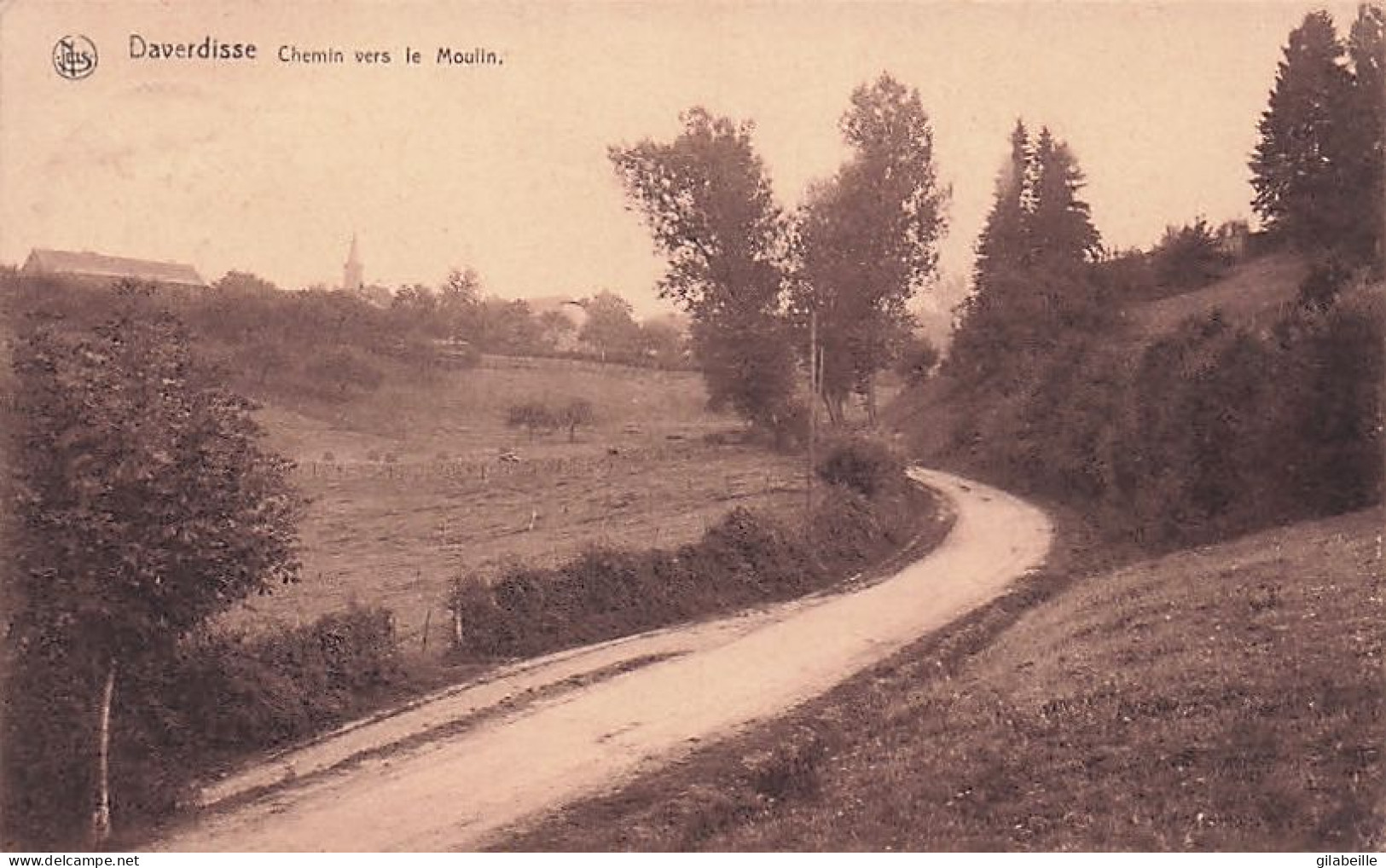 DAVERDISSE - Chemin Vers Le Moulin - Daverdisse