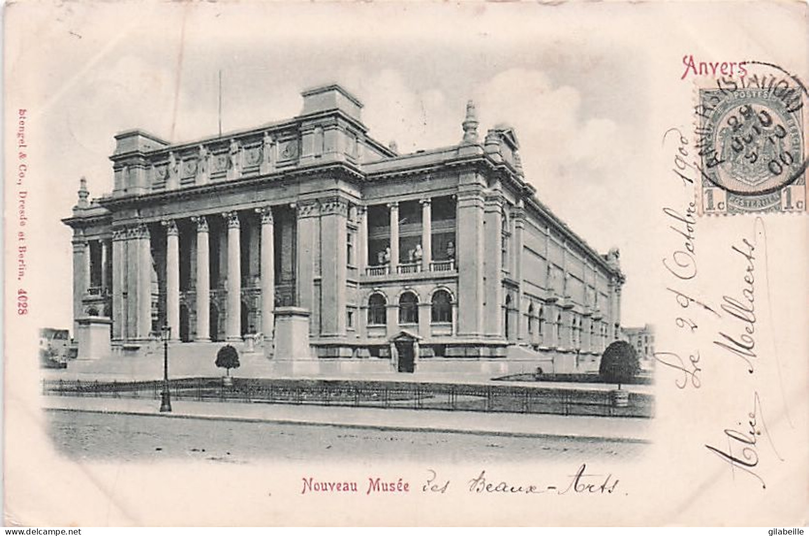 ANTWERPEN - ANVERS -  Nouveau Musée - 1900 - Antwerpen