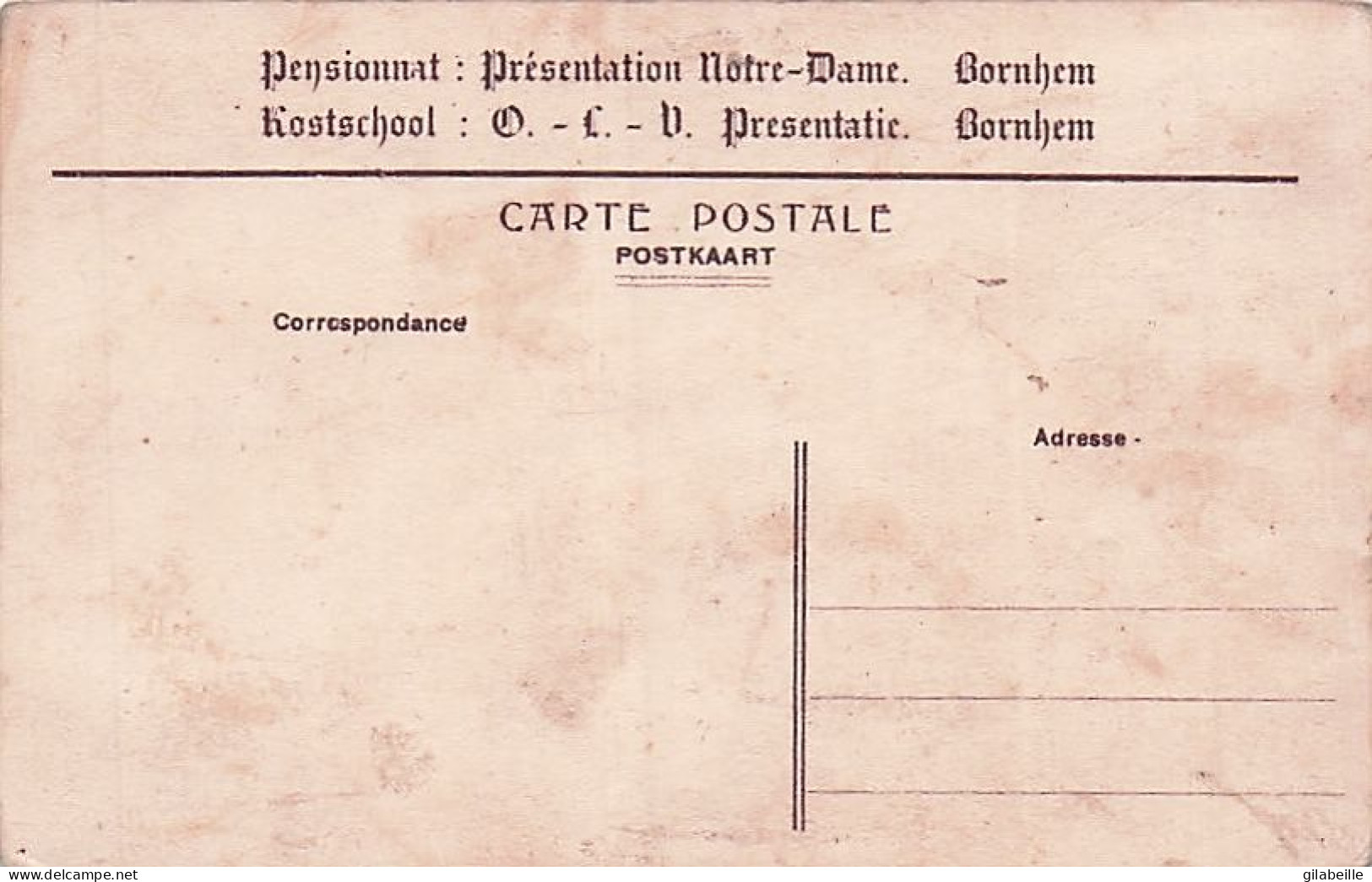 BORNEM - BORNHEM -  Pensionnat Presentation Notre Dame - Salle De Peinture - Schilderzaal - Bornem