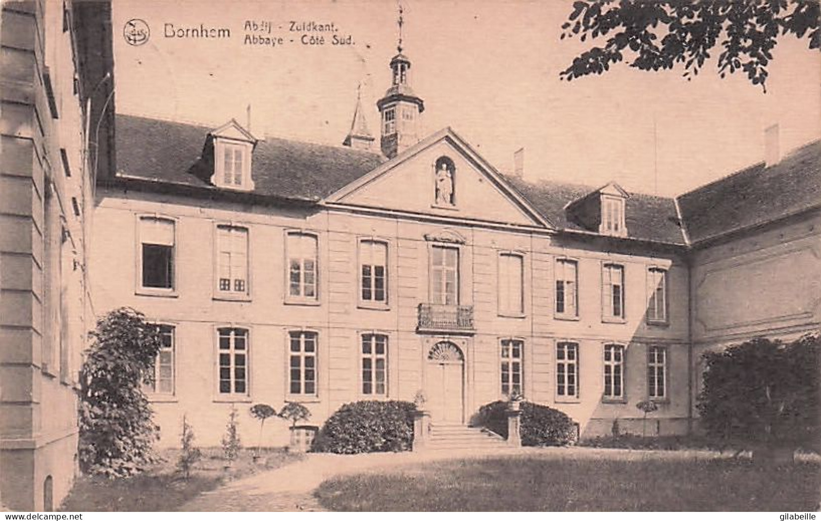 BORNEM - BORNHEM - Abbaye - Coté Sud - 1924 - Bornem