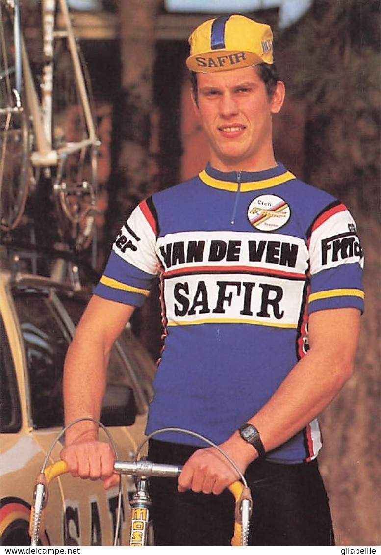 Velo - cyclisme - équipe Belge professionnelle  VAN de VEN - SAFIR - 1983 - lot 17 photos - Van Avermaet