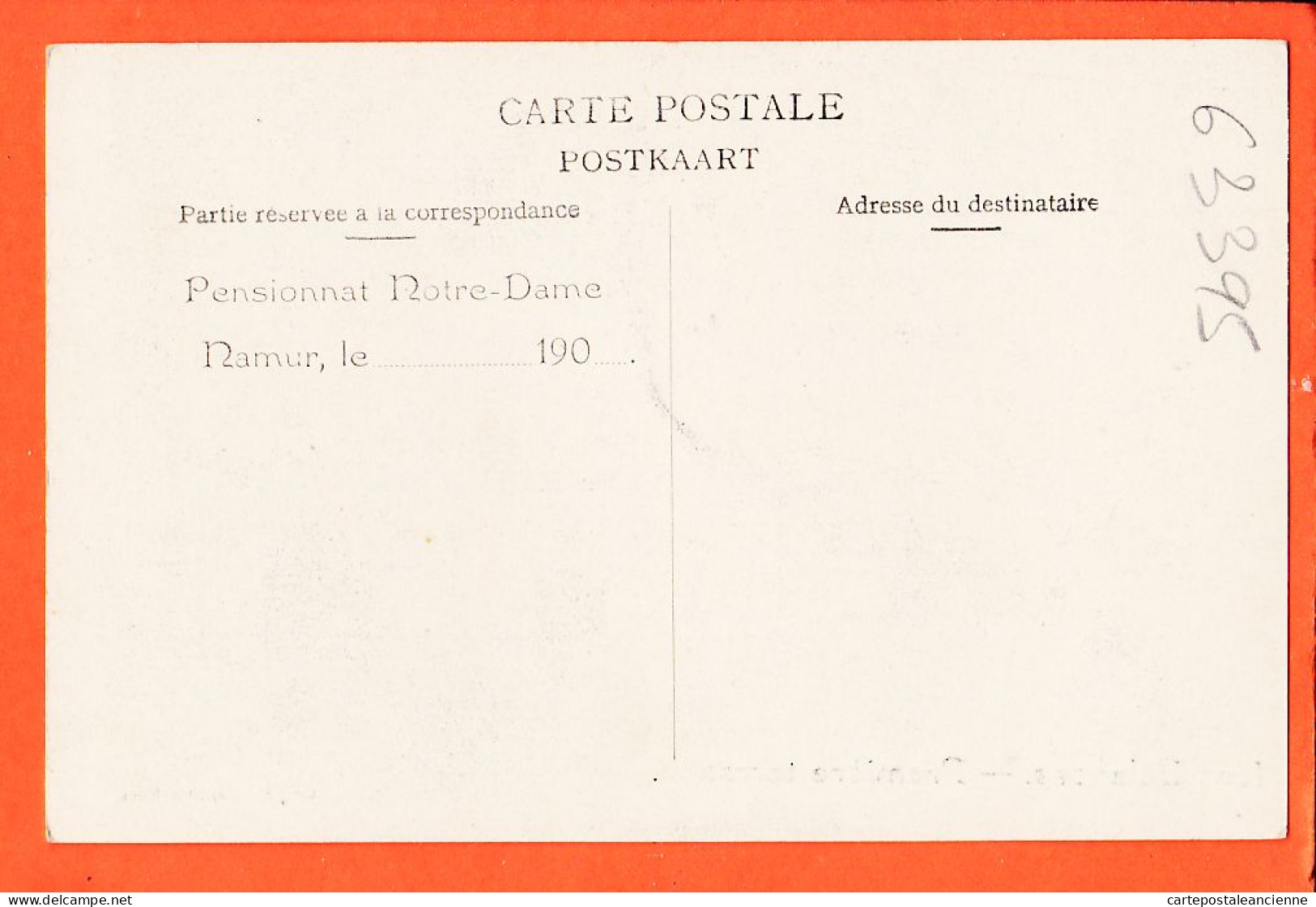 05858 / LES BALANCES Namur Namen Premiere Terrasse Pensionnat NOTRE-DAME N-D 1900 ● Photo LAGAERT - Namen