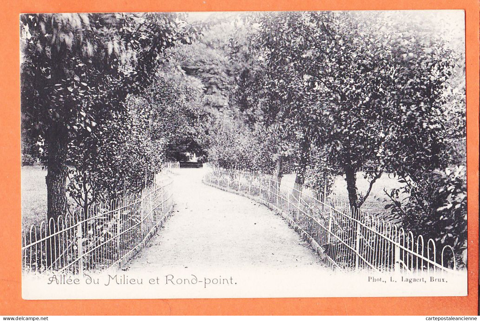 05857 / LES BALANCES Namur Namen Allée Milieu Rond-Point Pensionnat NOTRE-DAME N-D 1900 ● Photo LAGAERT - Namen