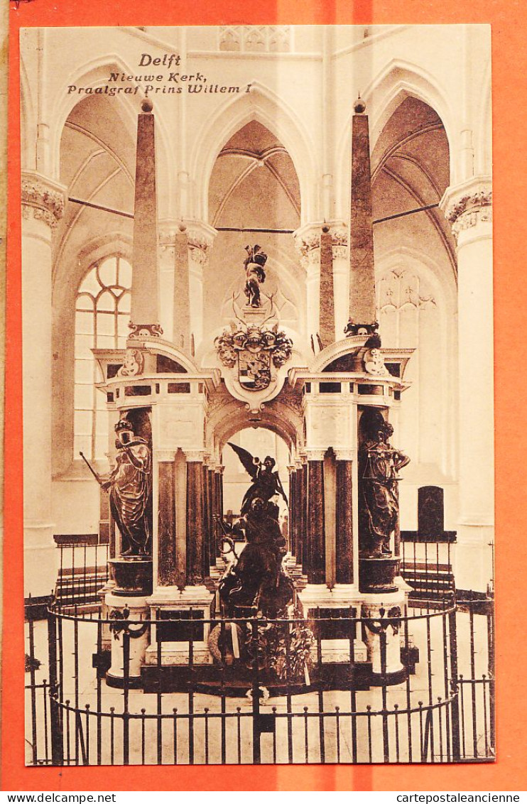 05875 / ( Etat Parfait ) DELFT Zuid-Holland Nieuwe Kerk Praalgraf Prins WILLEM I 1910s N° 09-32051 - Delft