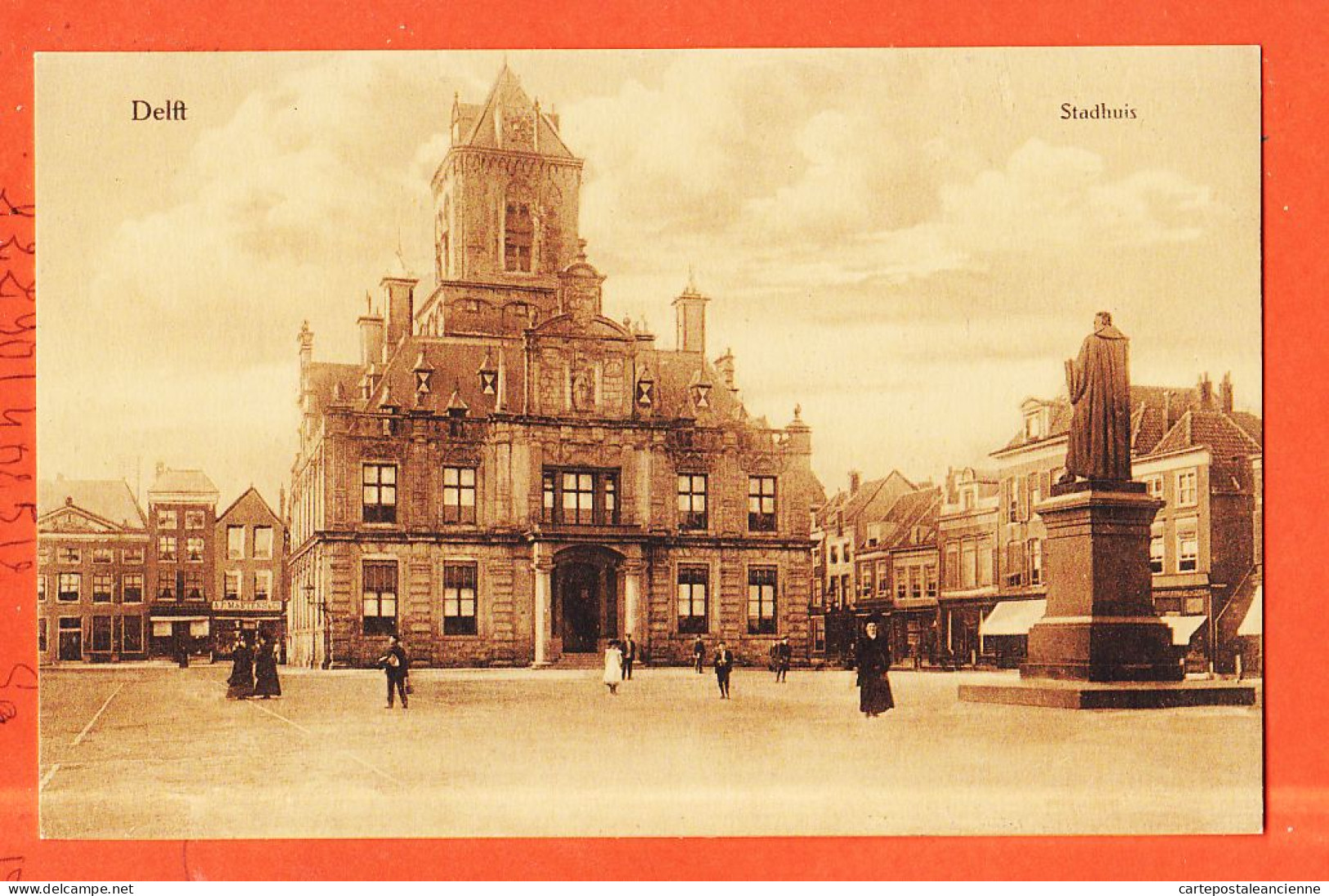 05872 / ( Etat Parfait ) DELFT Zuid-Holland Stadhuis 1905s Uitgave FIRMA H.J Te Mey N° 39-576 D.B.C  - Delft