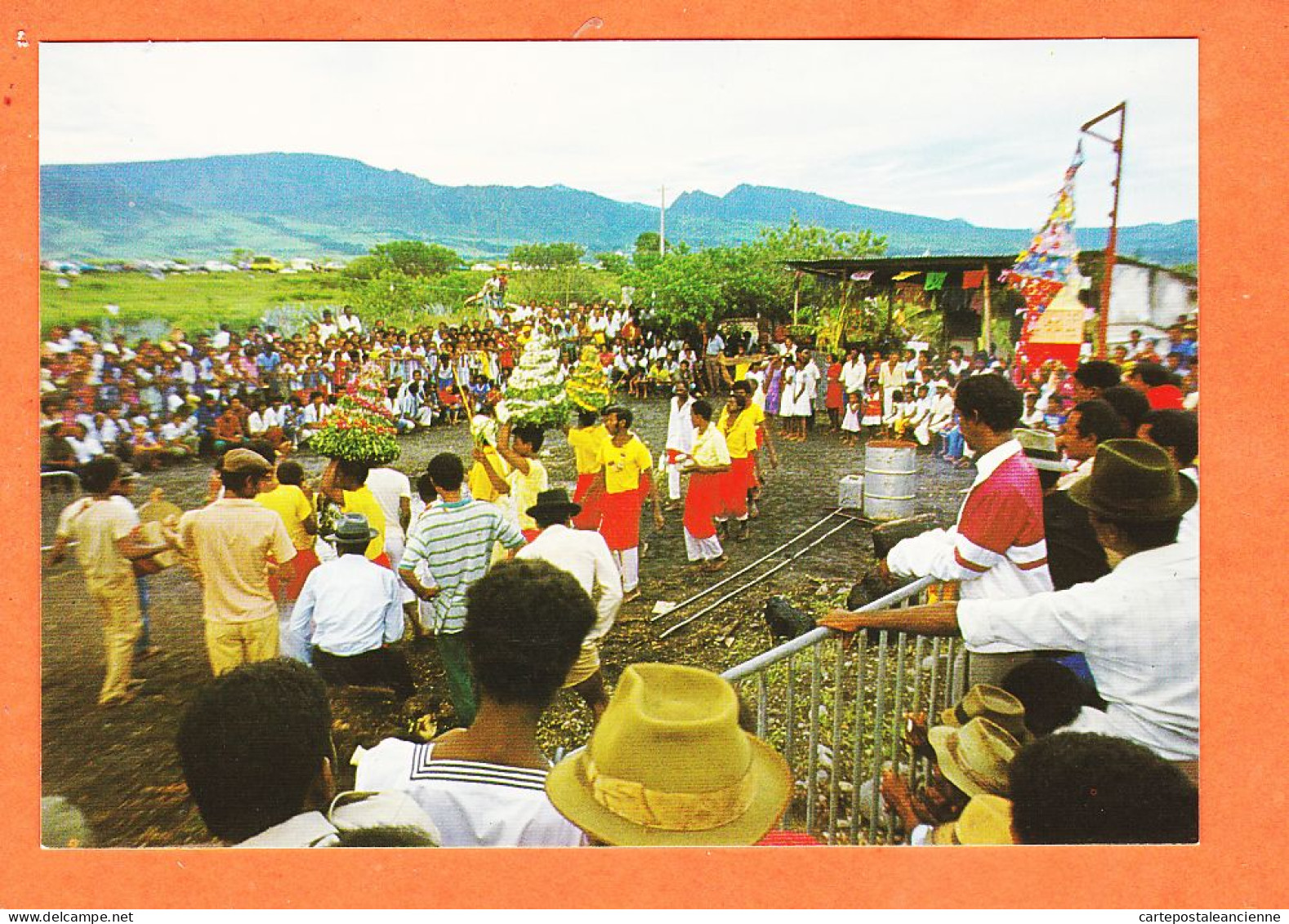 05664 ● Ile De LA REUNION Ceremonie TAMOULE 1980s Christian FONTAINE 716 (244) - Sonstige & Ohne Zuordnung