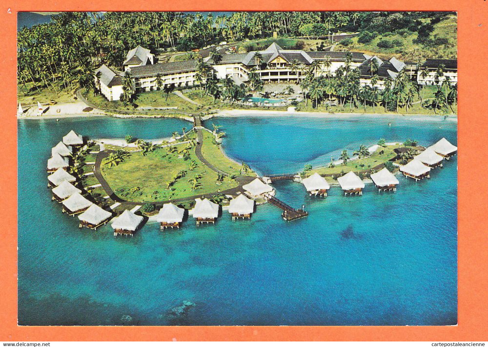 05655 ● ● TAHITI  Trave Lodge  TRAVELODGE Vue Aérienne Photo Erwin CHRISTIAN Bora-Bora Polynésie FRançaise  - Tahiti