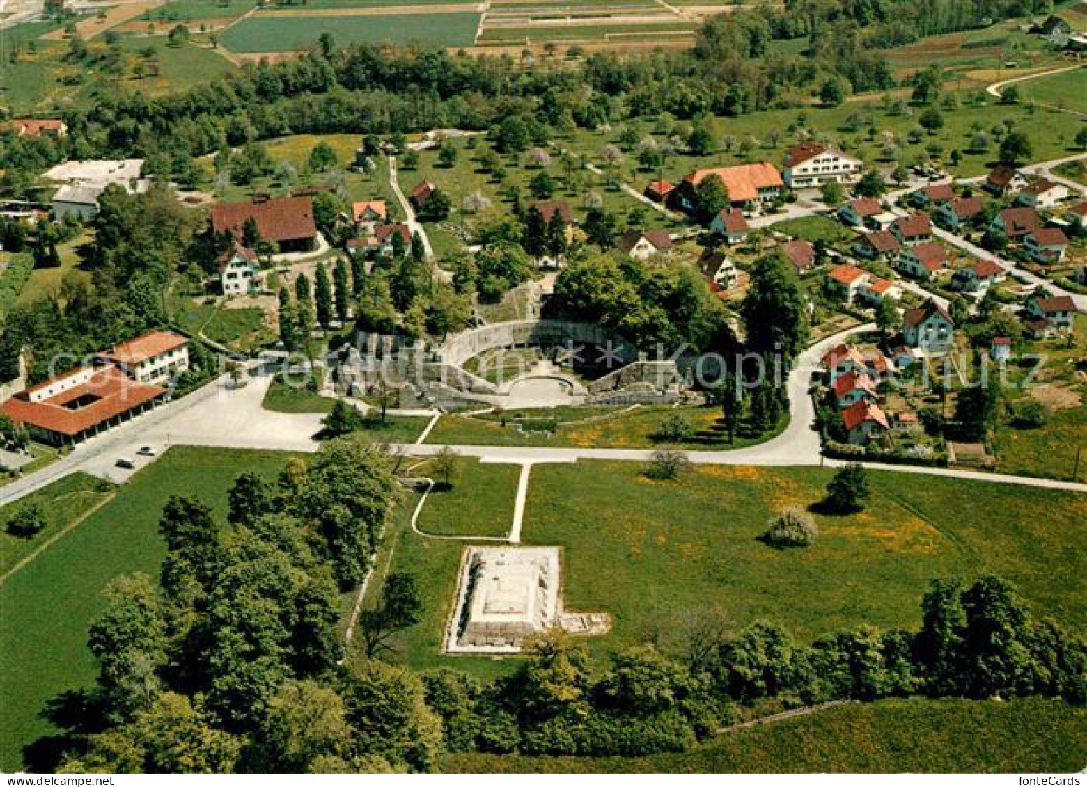 12812346 Augst Augusta Raurica Tempel Schoenbuehl Theater Curia  Augst - Autres & Non Classés