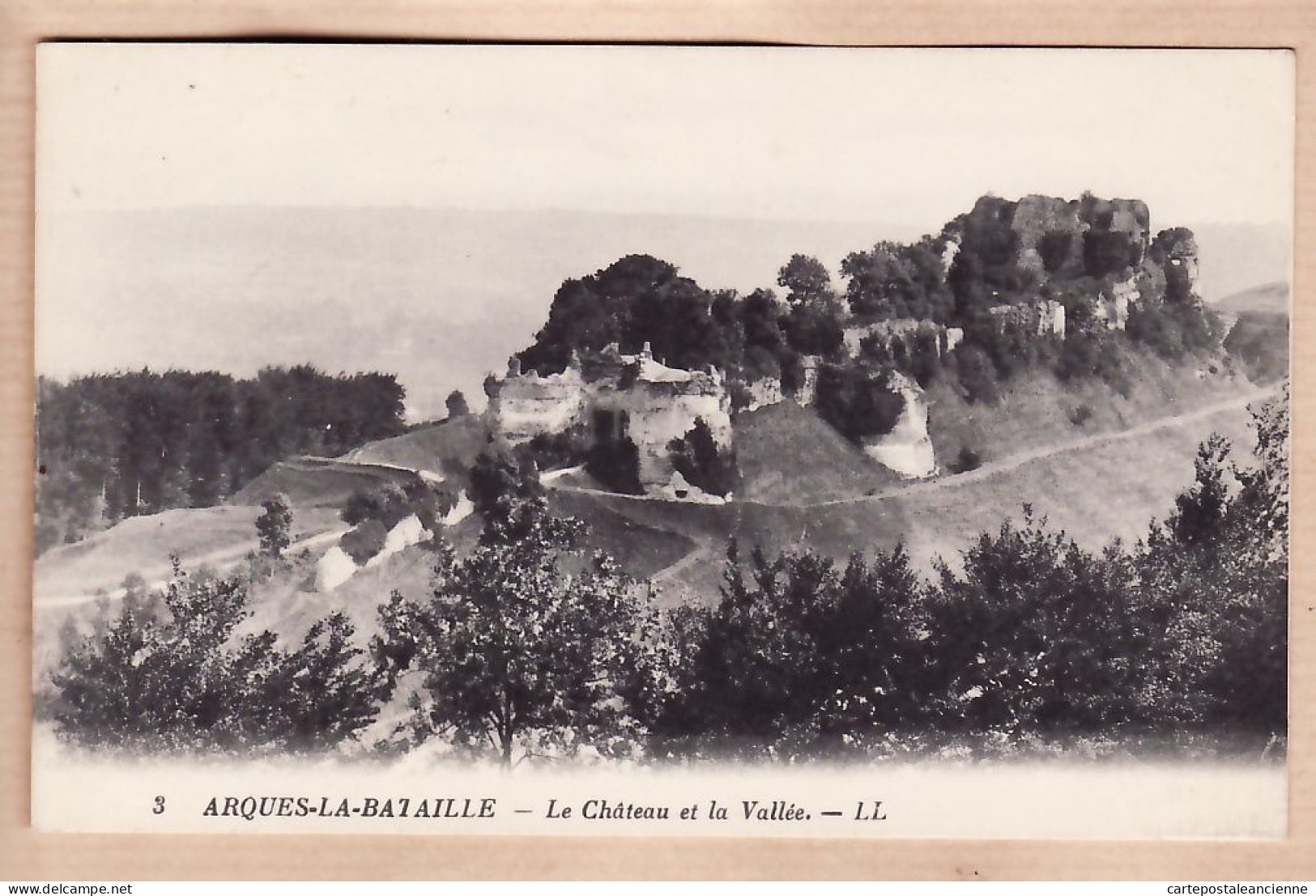 05752 / ⭐ ◉  ARQUES-LA-BATAILLE 76-Seine Maritime Chateau Et La Vallée 1928 - LEVY NEURDEIN N°3 - Arques-la-Bataille