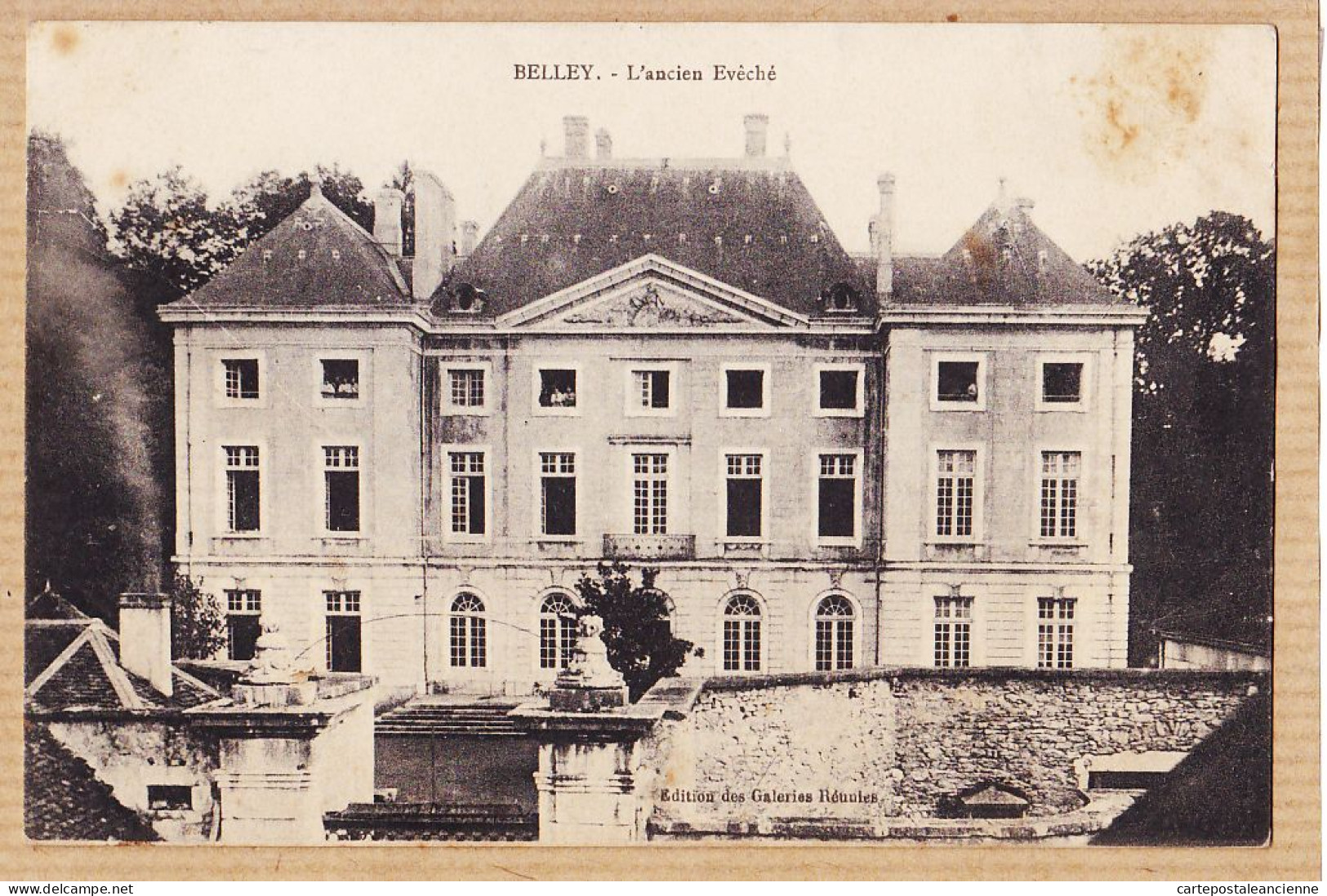 05558 / ⭐ ◉  BELLEY Ain L' Ancien Evêché Façade Portail Entrée 1910s  - Belley