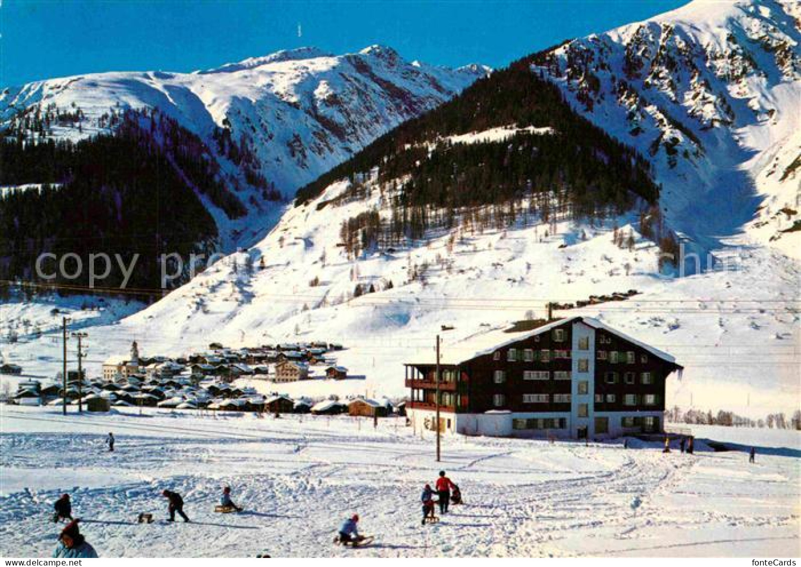 12783886 Reckingen Goms Chalet Engelmatt Wintersportplatz Alpen Reckingen Goms - Other & Unclassified