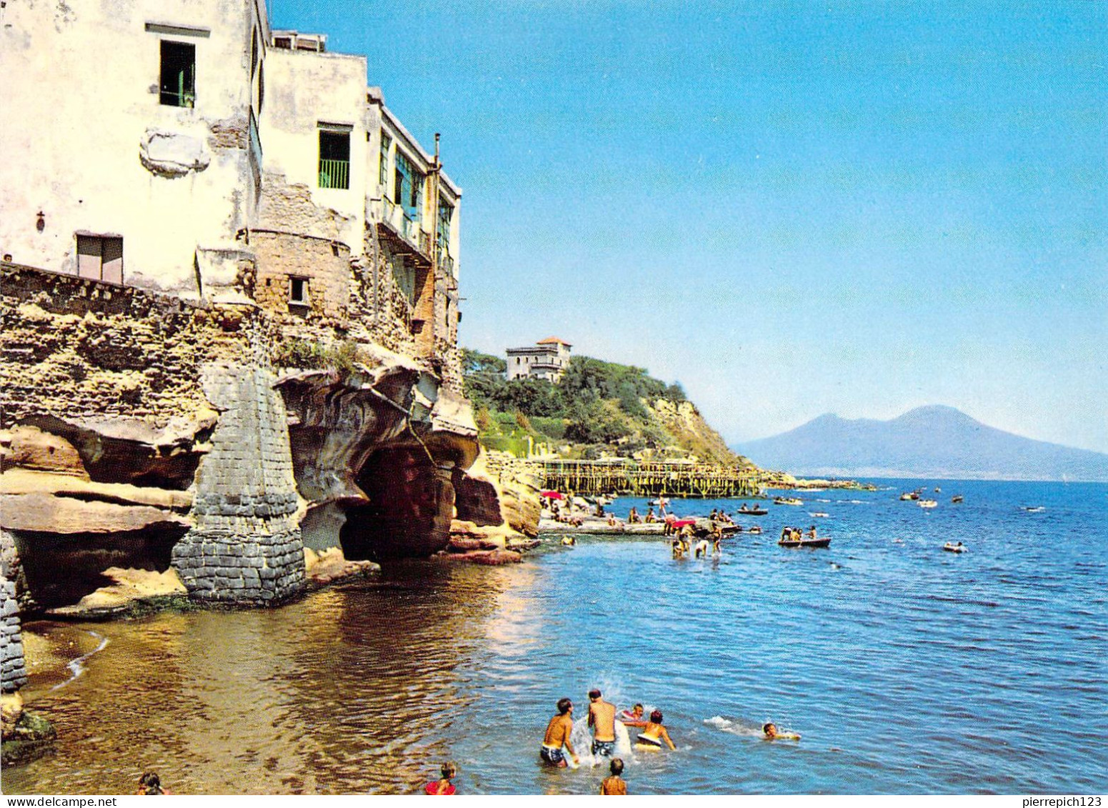 Marechiaro - Vue Sur La Plage Et Le Port - Otros & Sin Clasificación