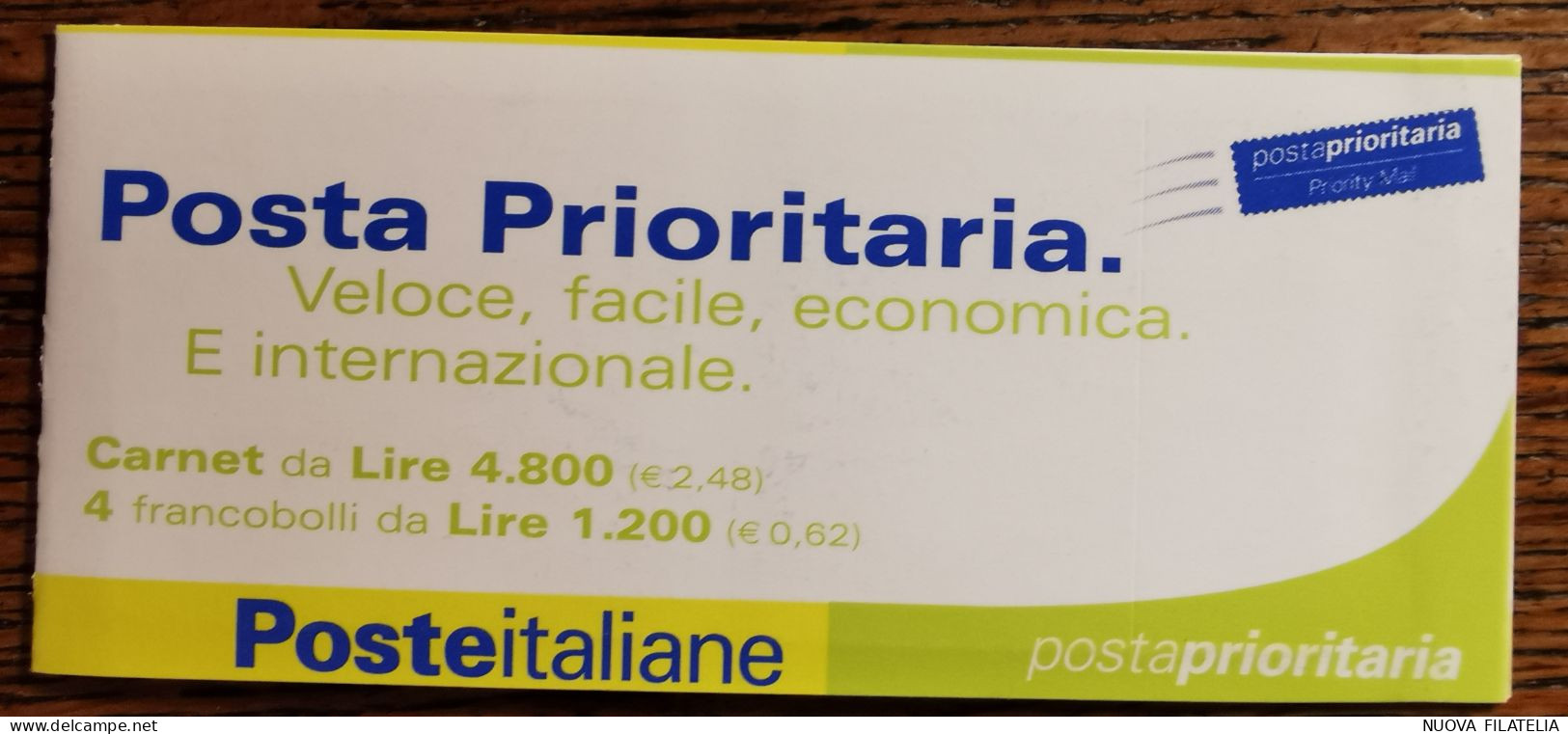 ITALIA 2001  POSTA PRIORITARIA - Carnets