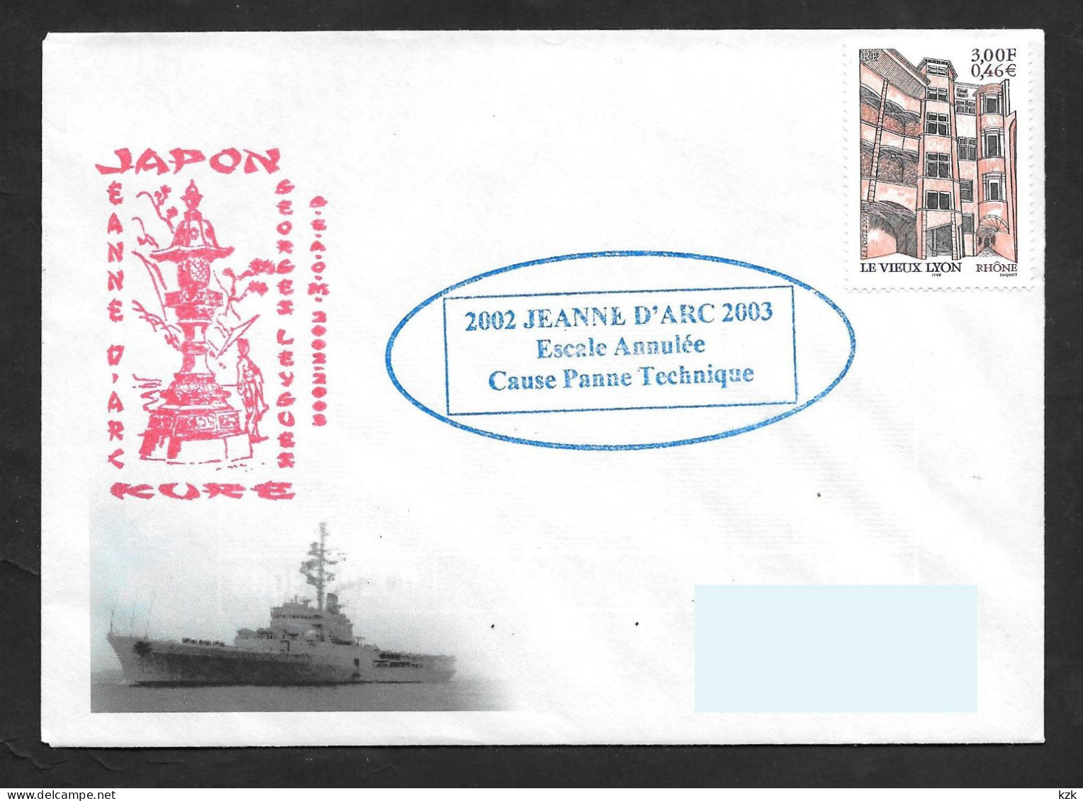 2 04	401	-	GEAOM 2002/03 –  Escale Annulée - Correo Naval