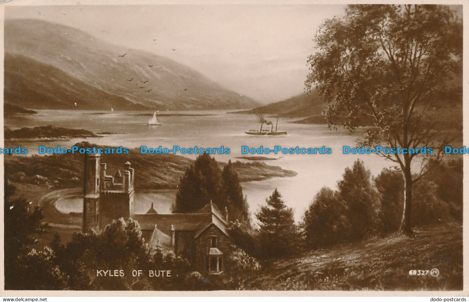 R050721 Kyles Of Bute. J. S. Dougall. RP. 1929 - Monde