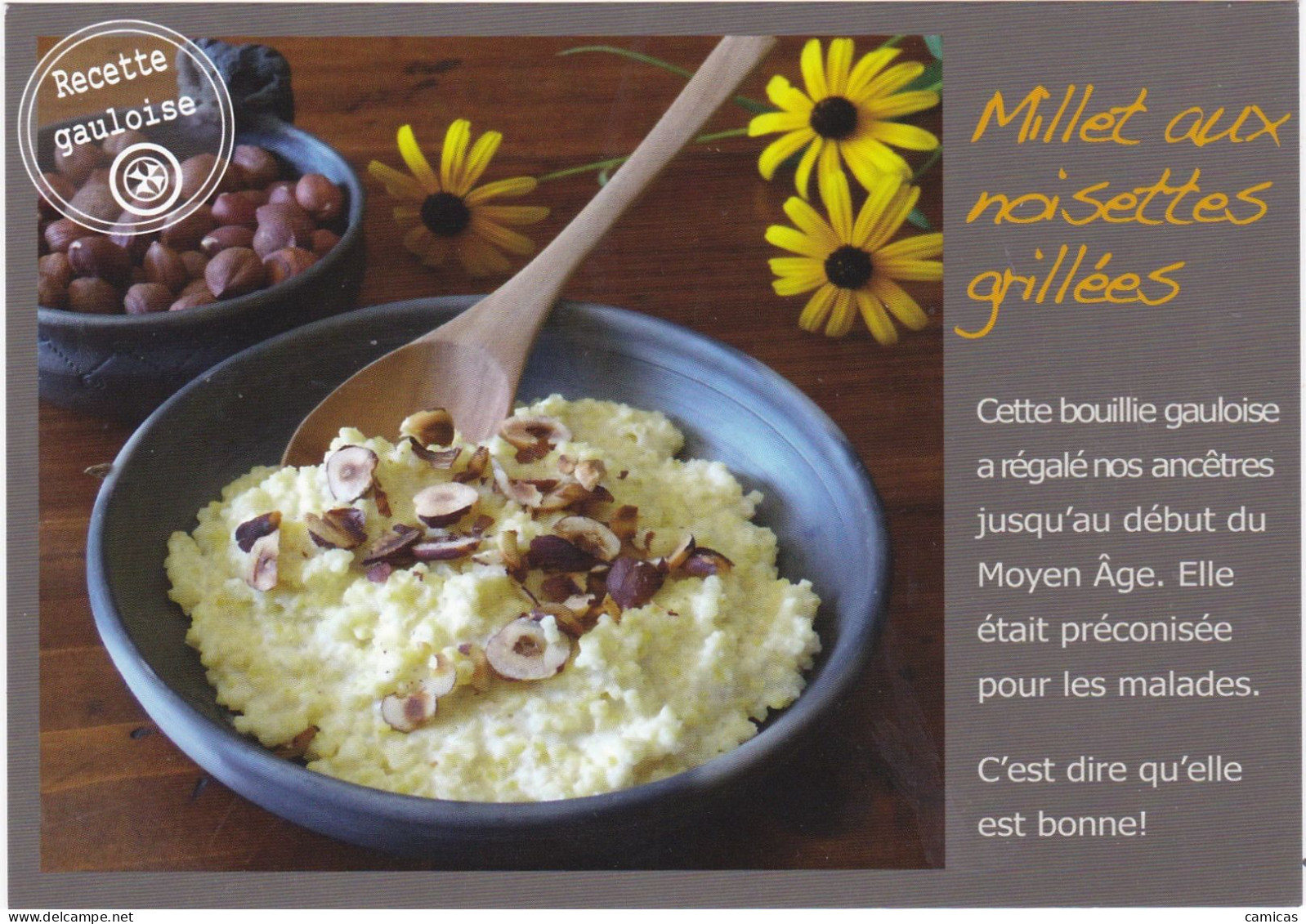 Lot De 2 Recettes GAULOISE : Millet Aux Noisettes Grillées , Sarrasin Aux Herbes  (neuves) - Recipes (cooking)