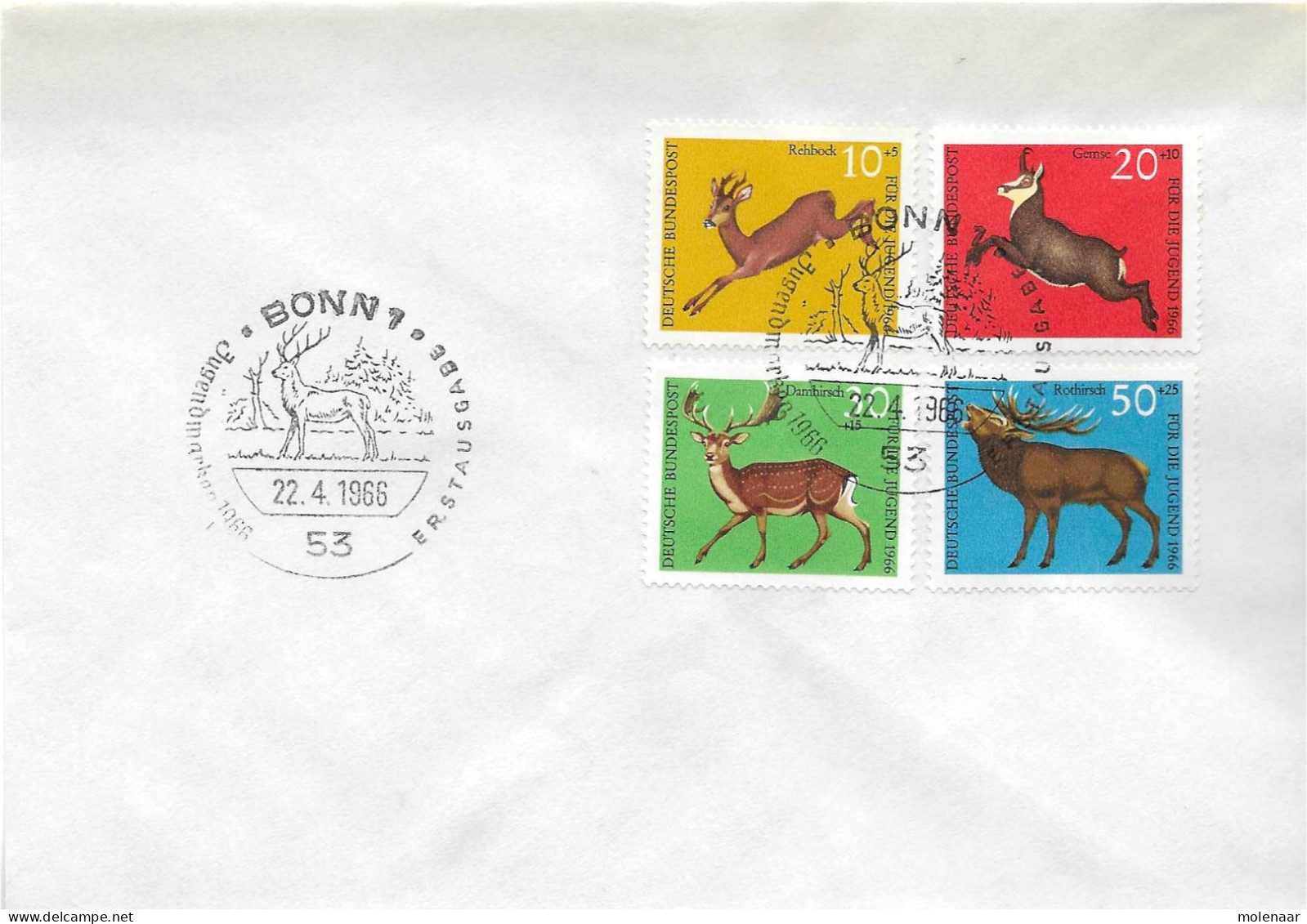 Postzegels > Europa > Duitsland > West-Duitsland > 1960-1969 > Brief Met No. 511-514 (17380) - Covers & Documents